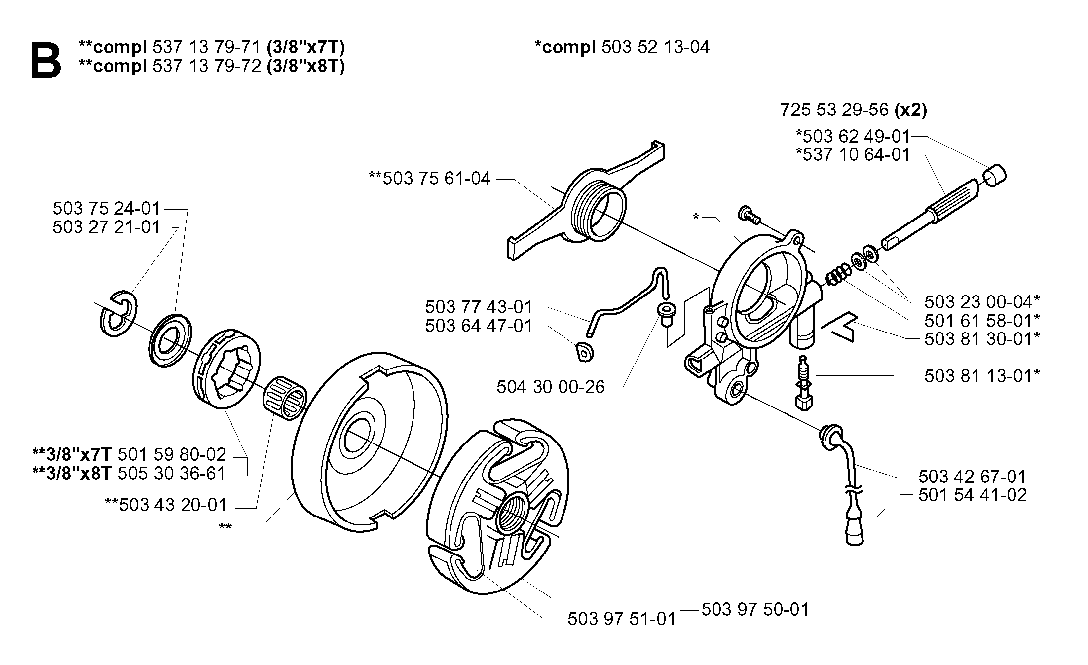CLUTCH & OIL PUMP