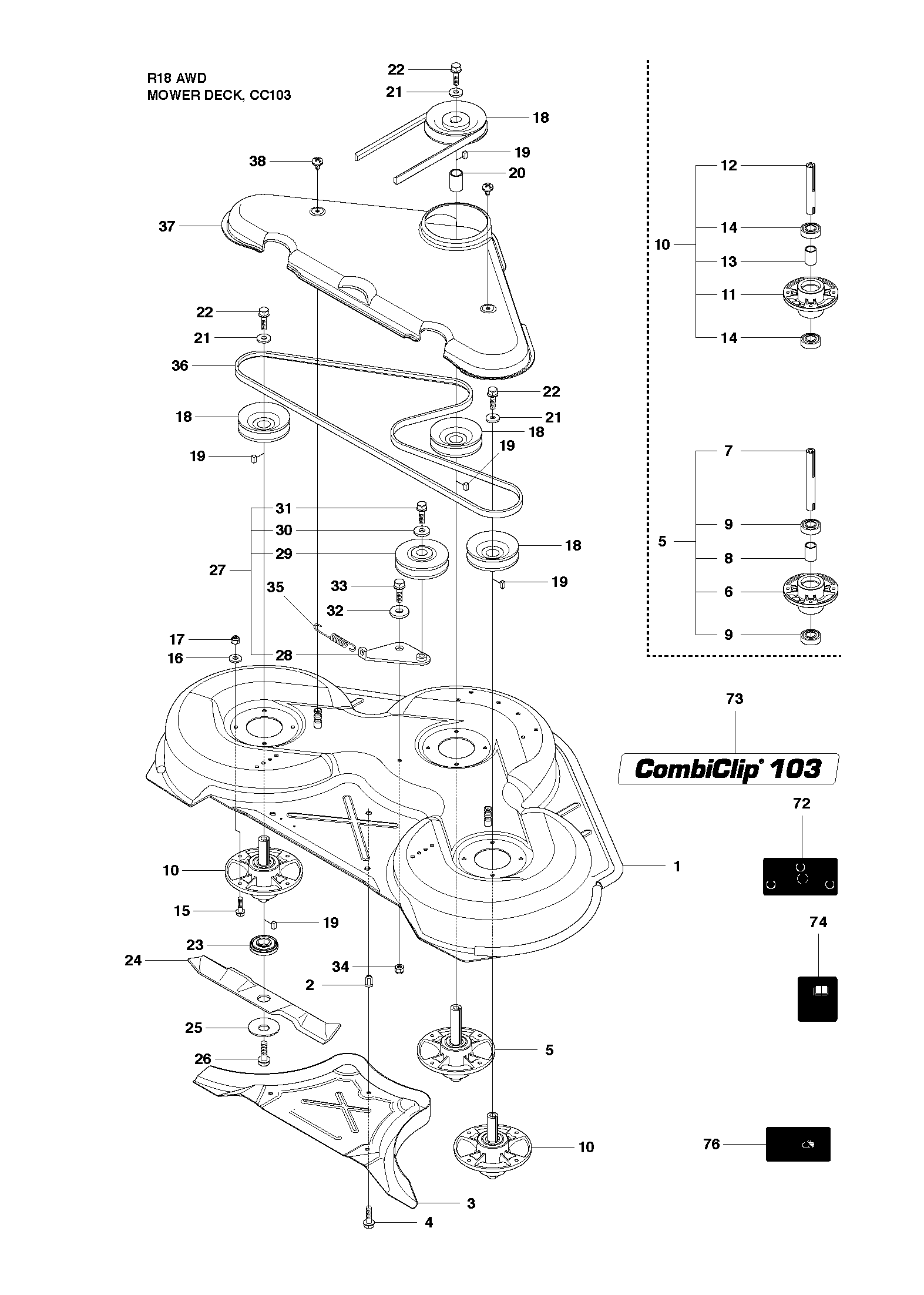 HYDRAULIC PUMP - MOTOR