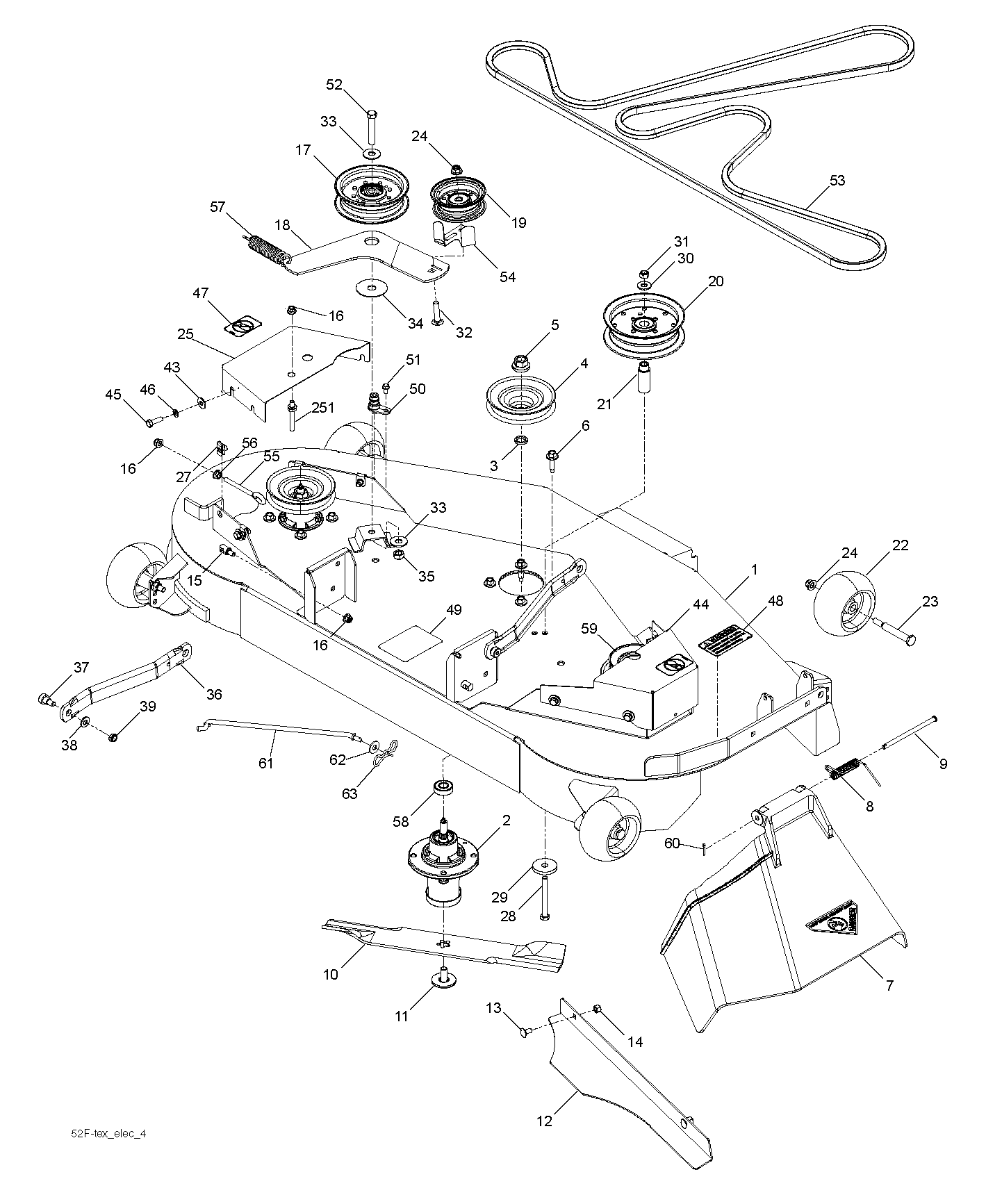 MOWER DECK / CUTTING DECK