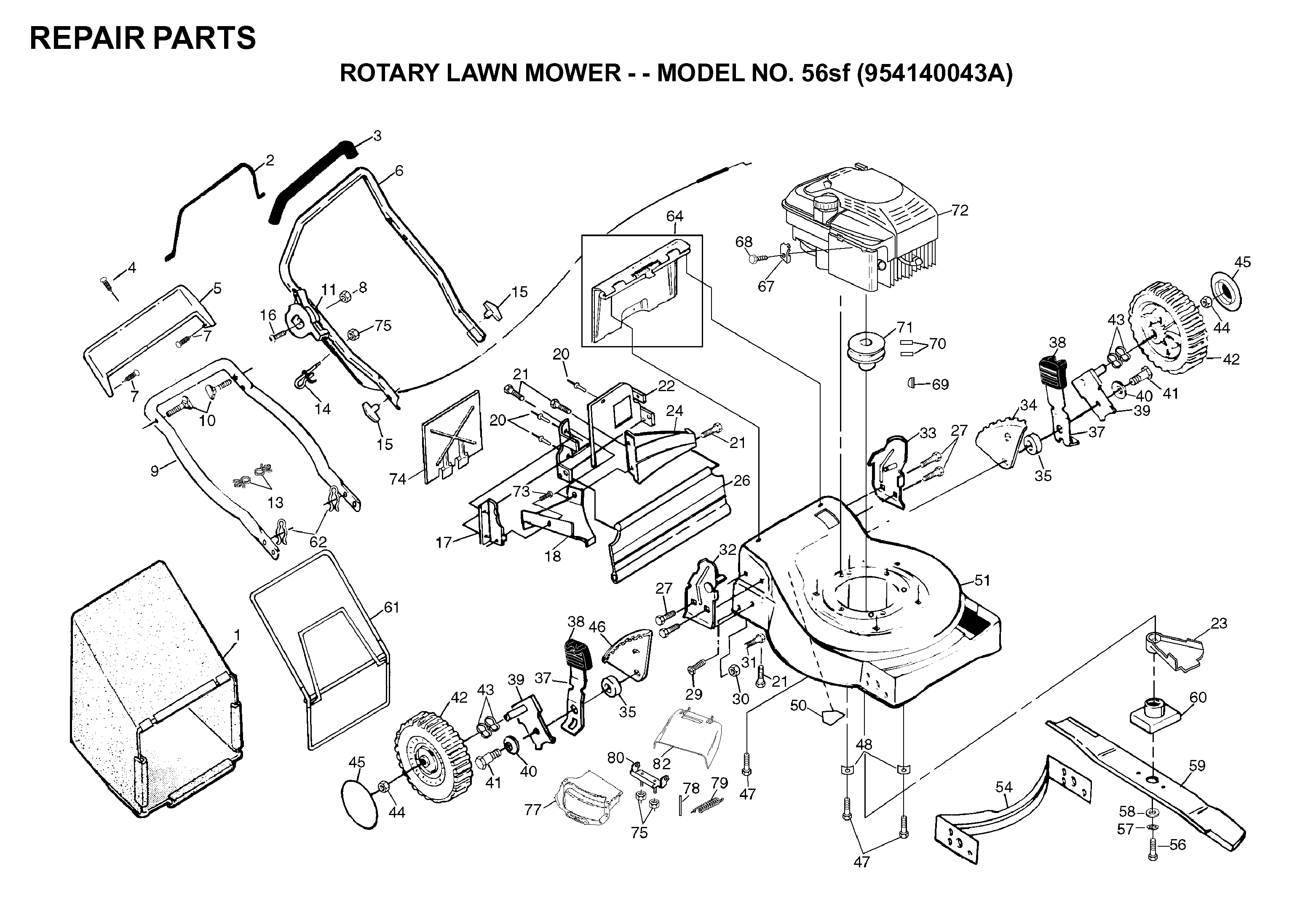 REPAIR PARTS