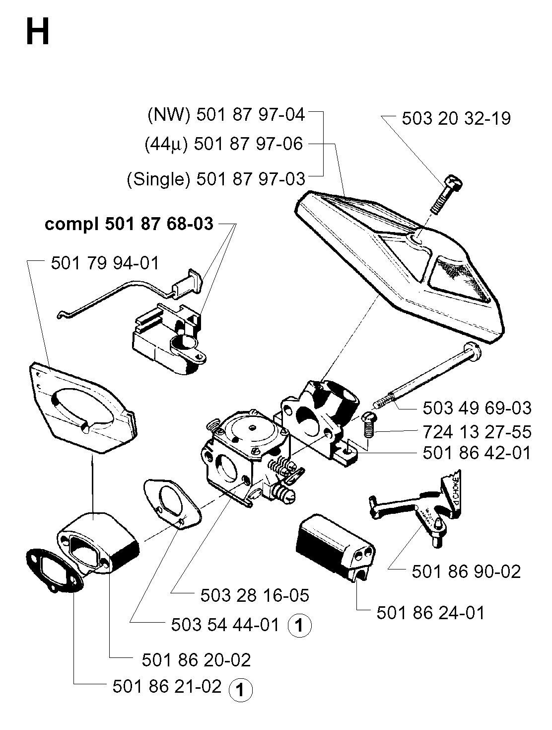 CARBURETOR & AIR FILTER