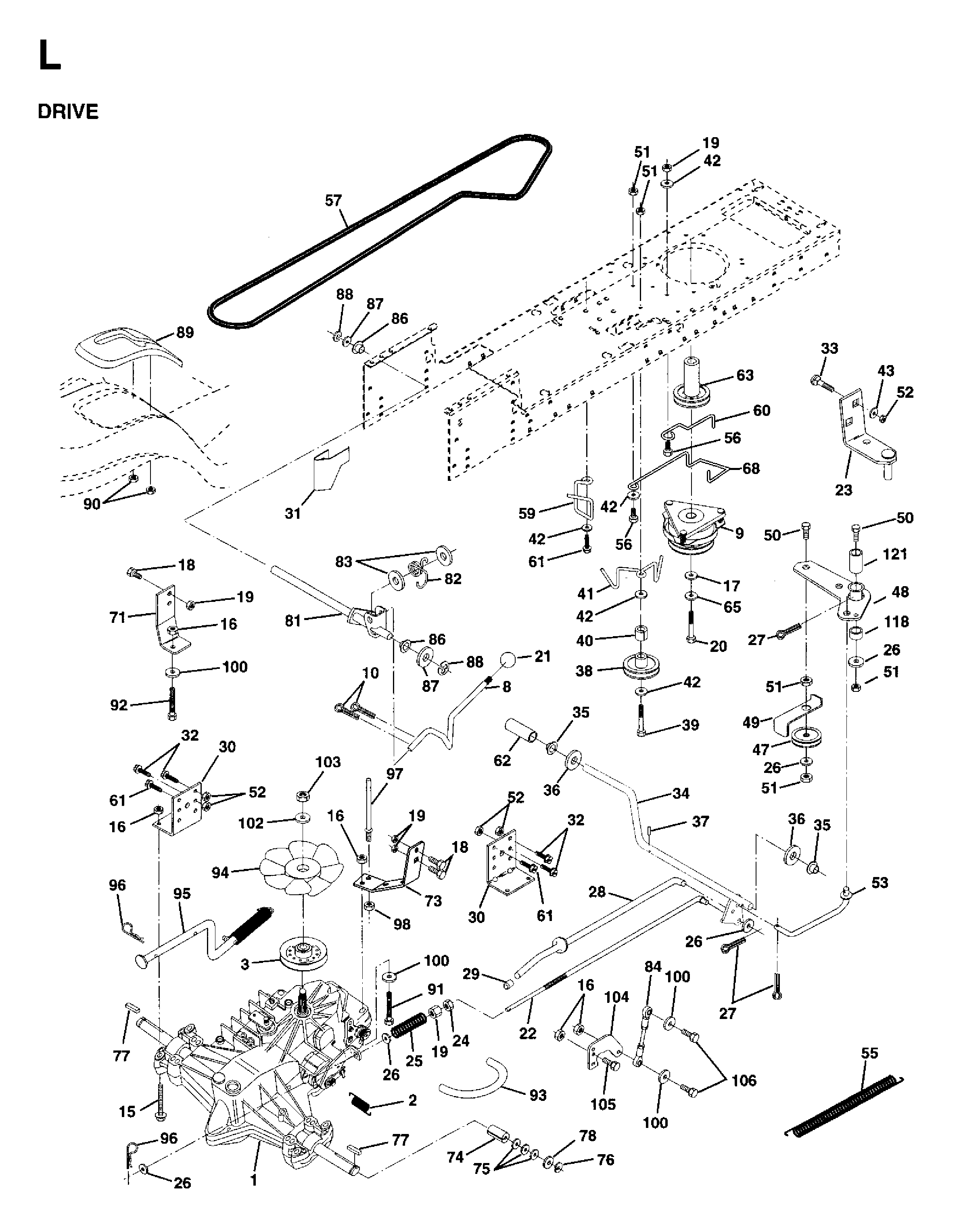 MOWER DECK / CUTTING DECK