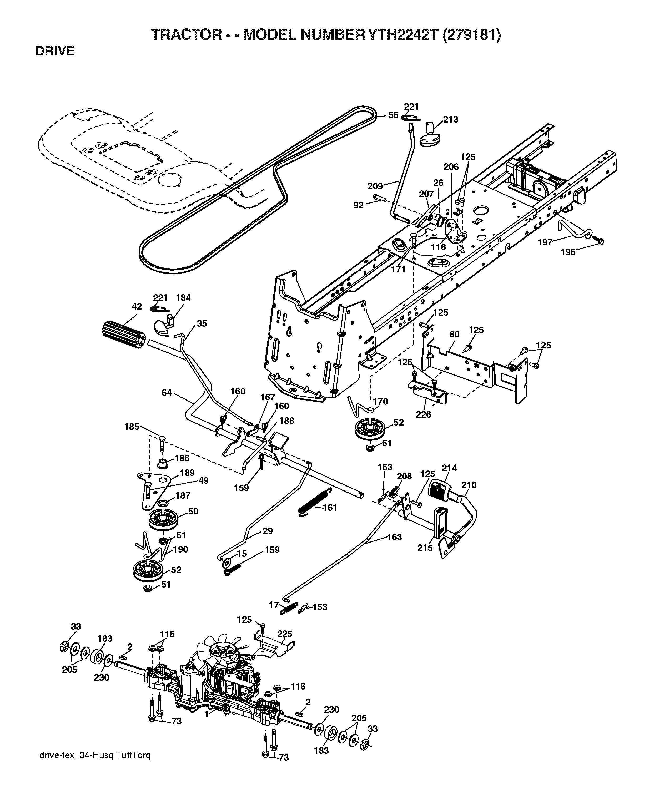 MOWER DECK / CUTTING DECK