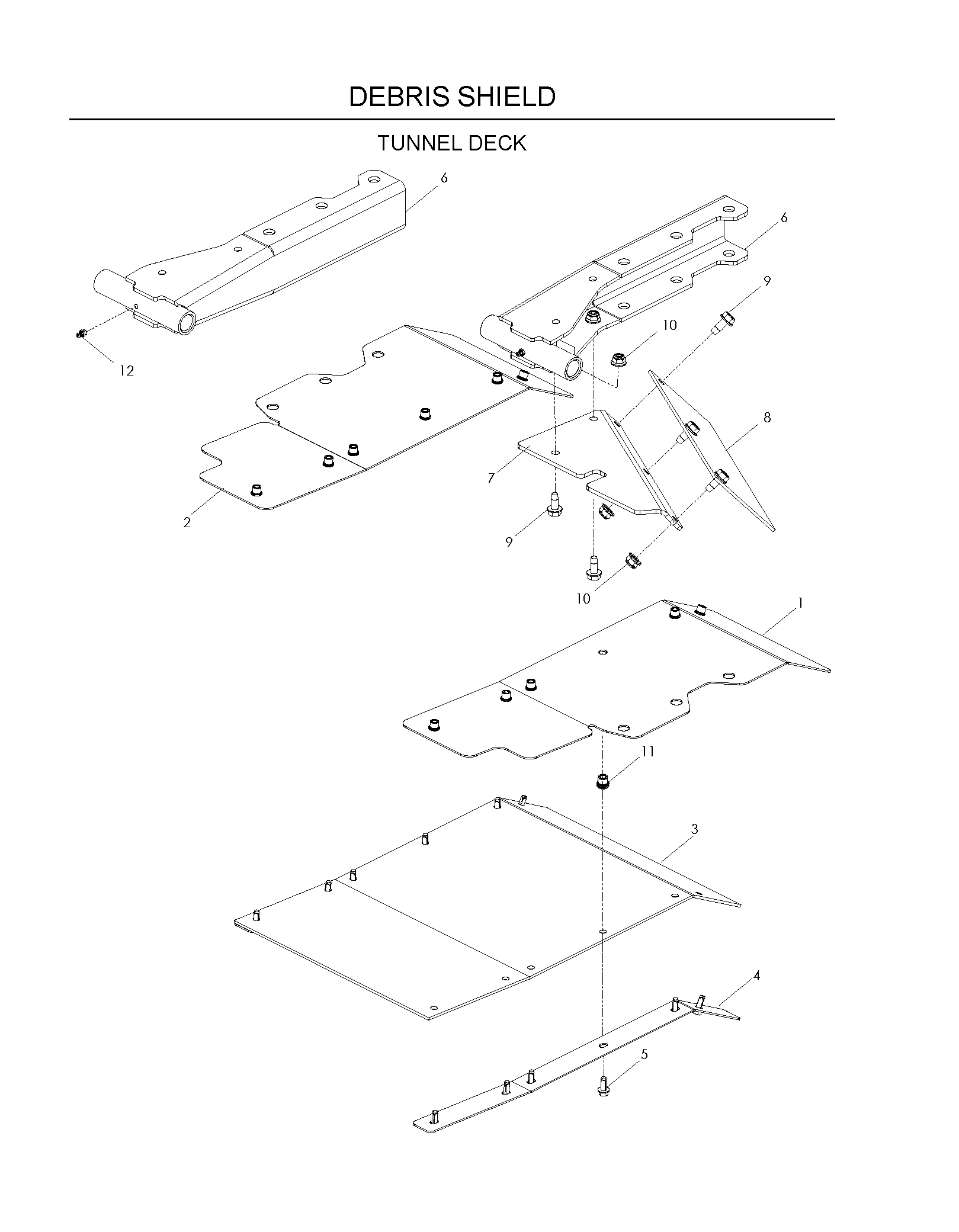 44"/112CM CUTTING DECK
