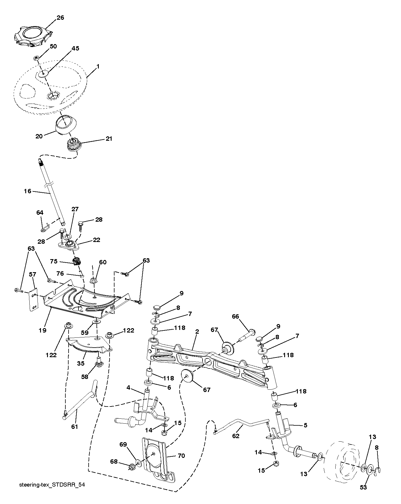 MOWER LIFT / DECK LIFT