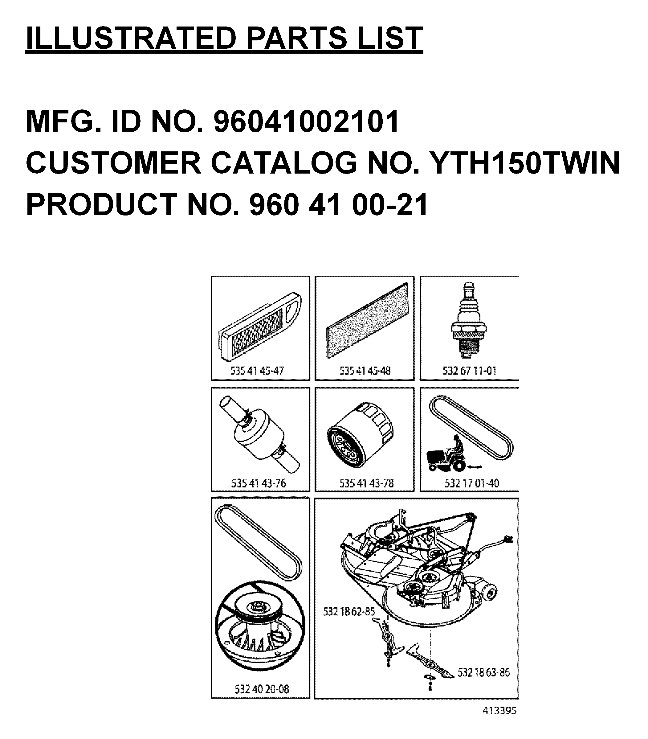 FREQUENTLY USED PARTS
