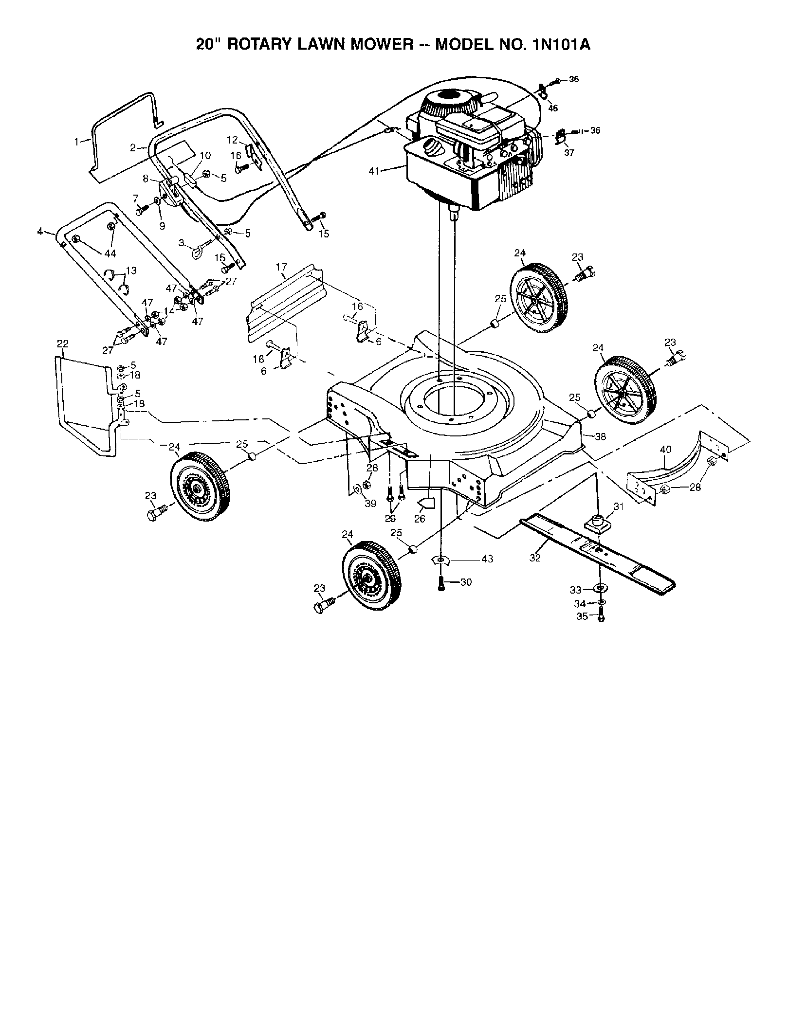 MOWER DECK / CUTTING DECK