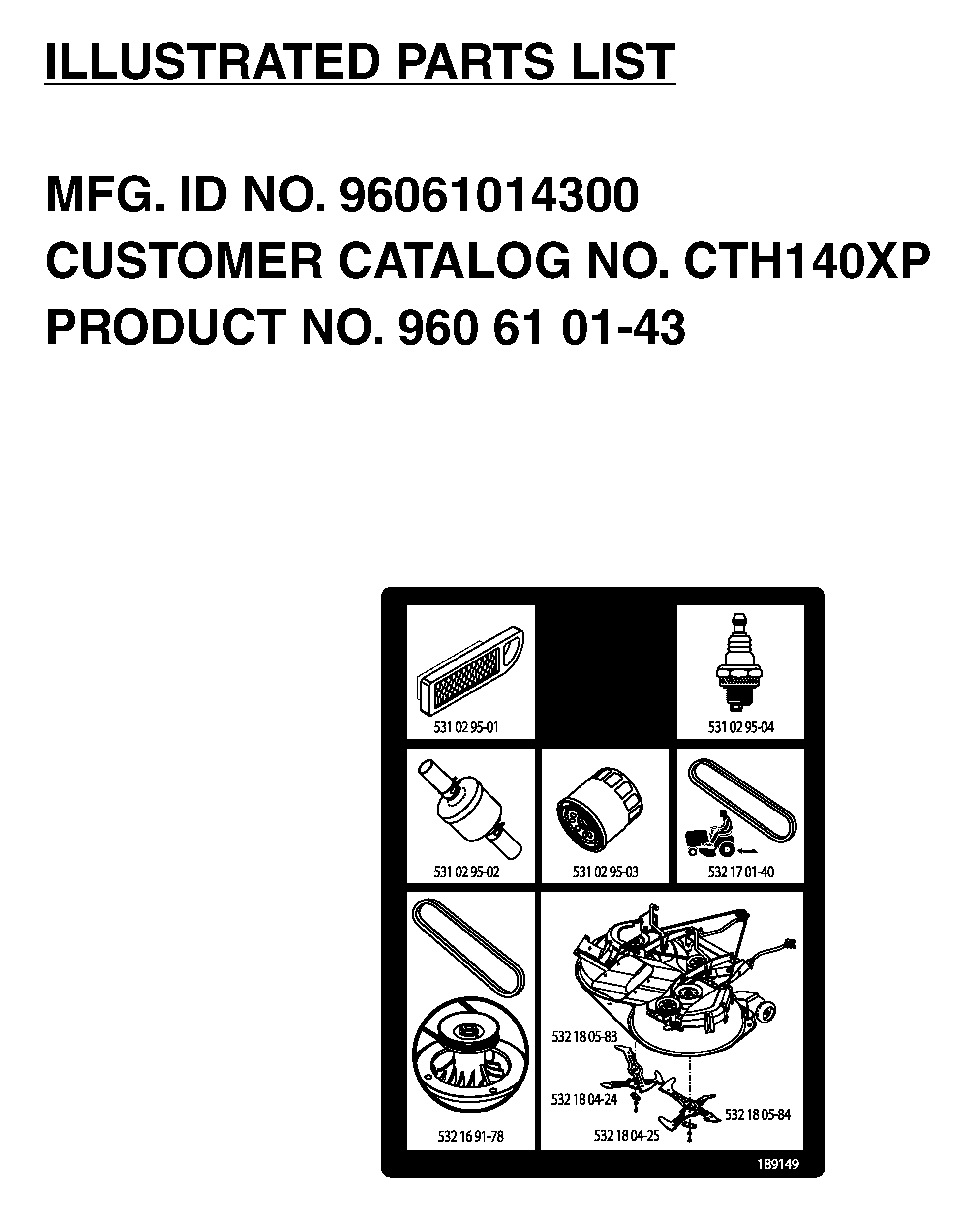 FREQUENTLY USED PARTS