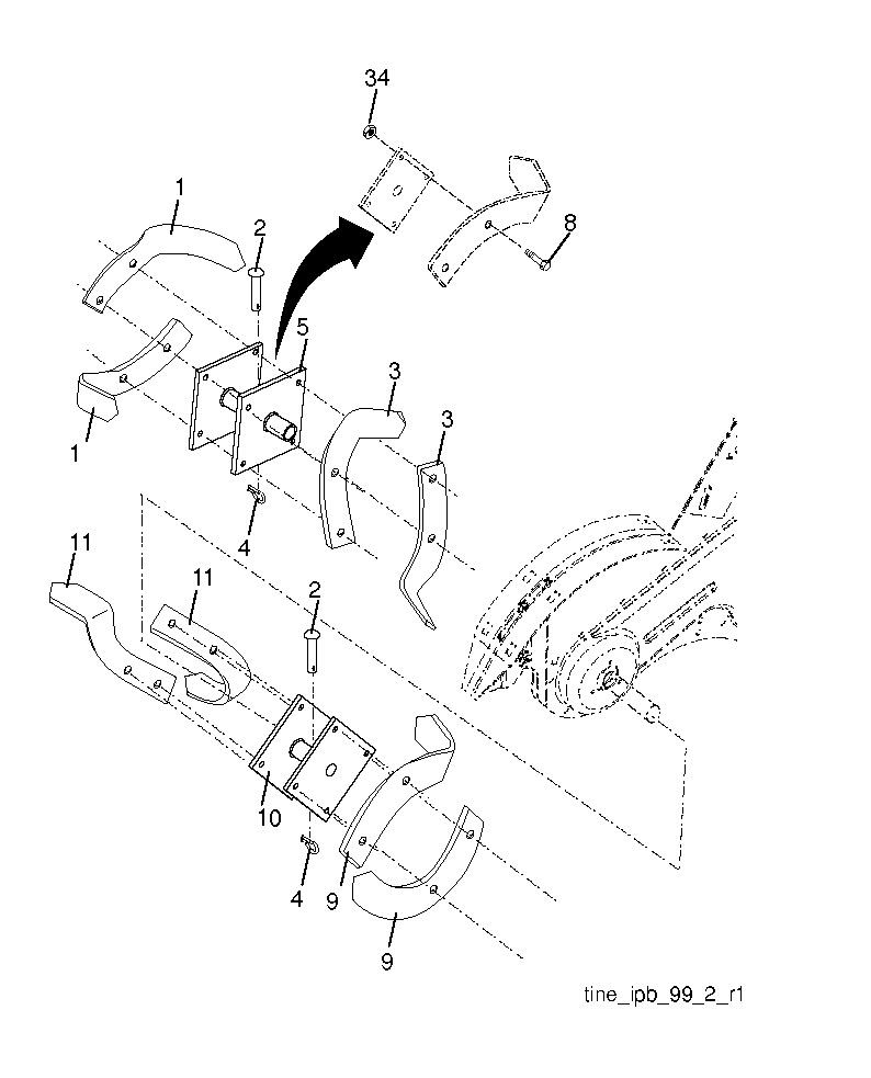 TINE ASSEMBLY