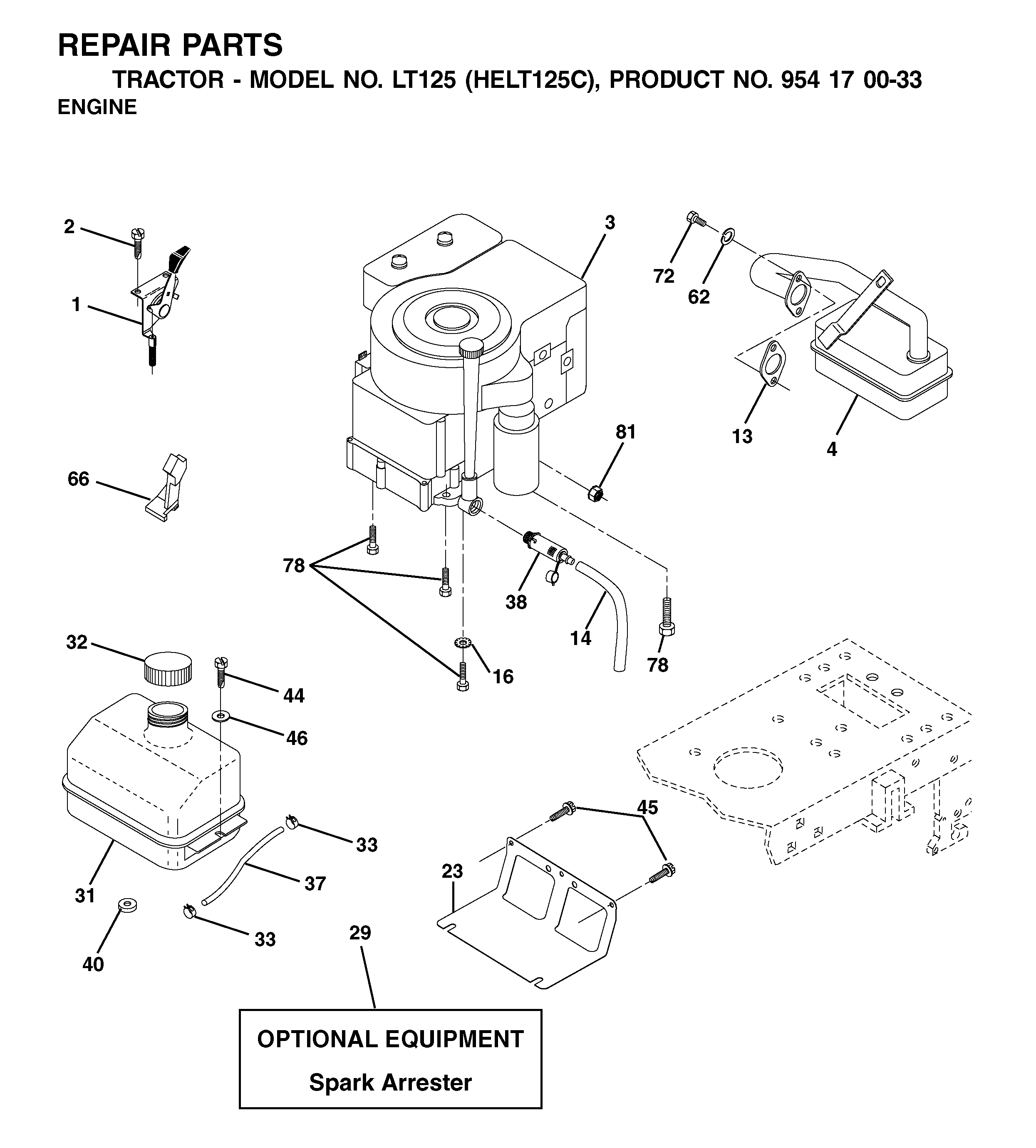 ENGINE & CUTTING EQUIPMENT