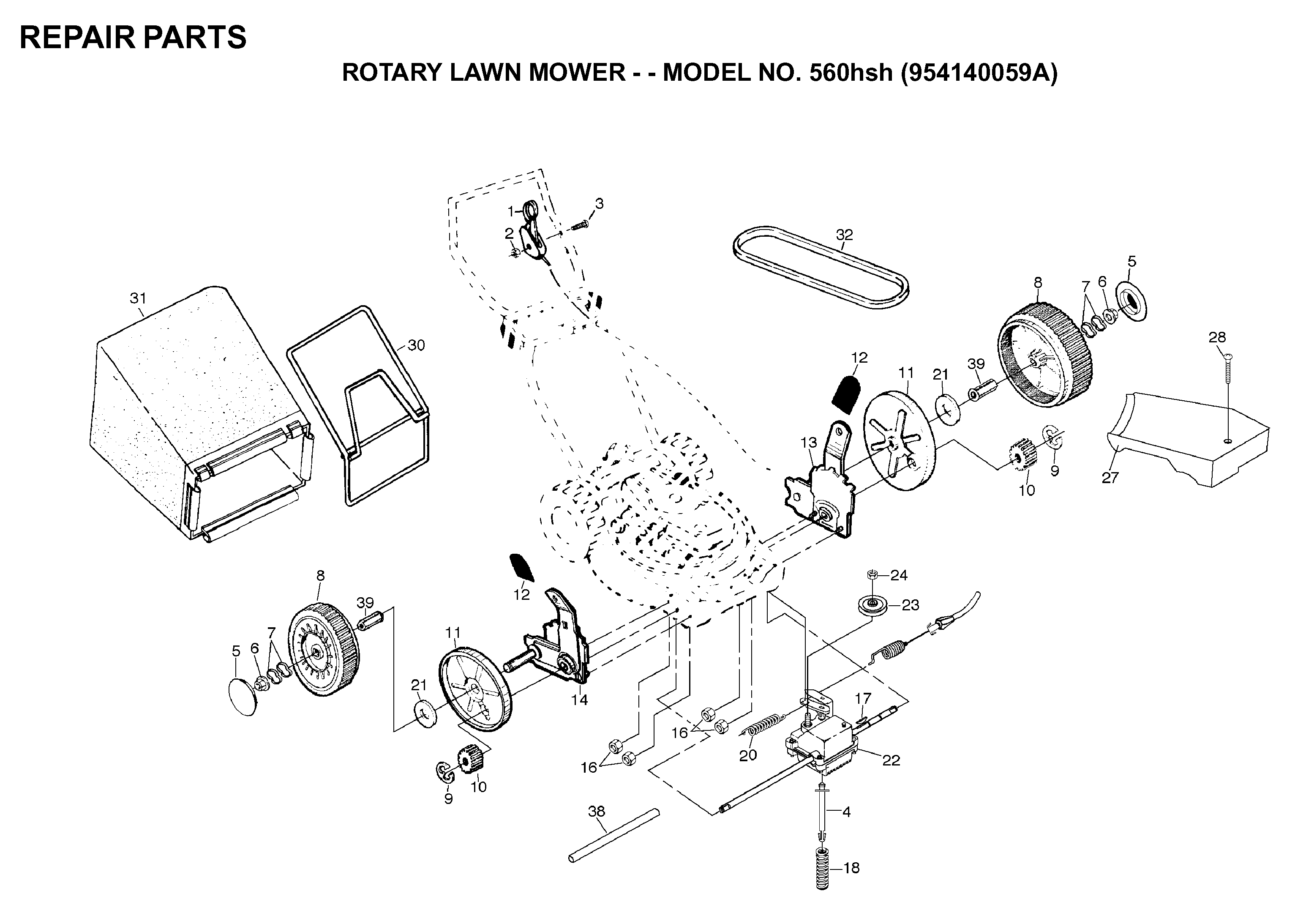 REPAIR PARTS