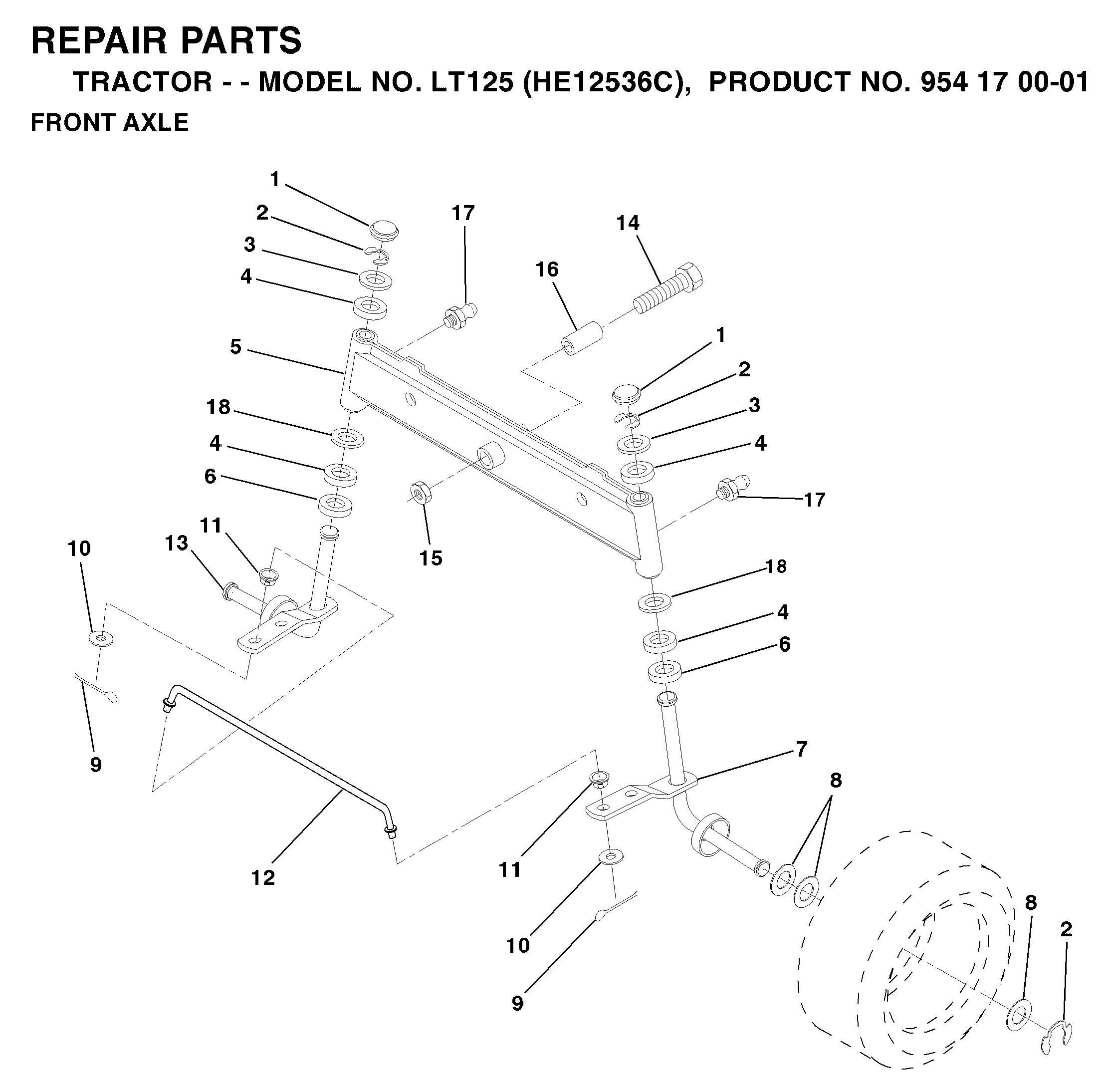 FRONT AXLE 