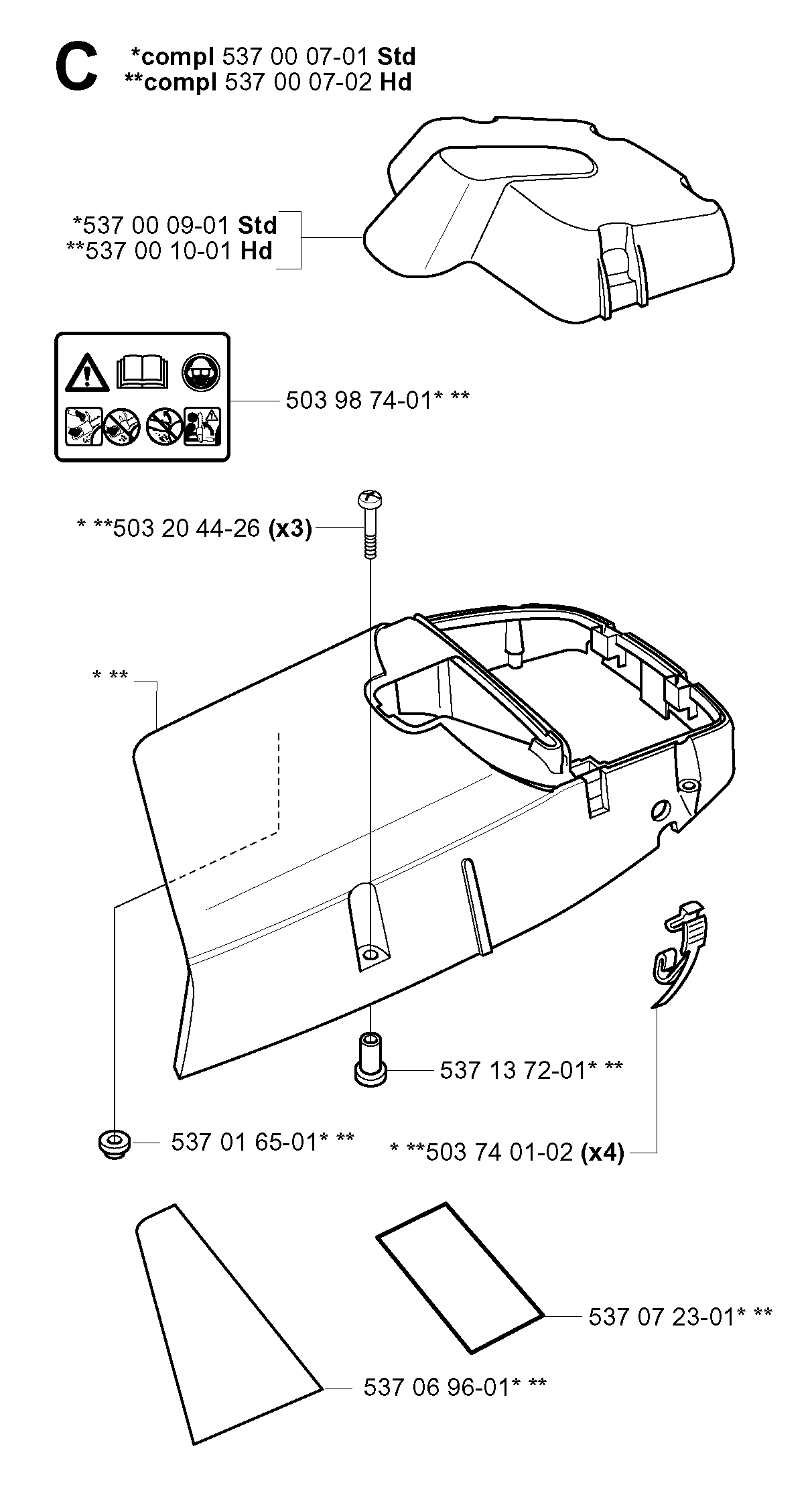 MOWER DECK / CUTTING DECK