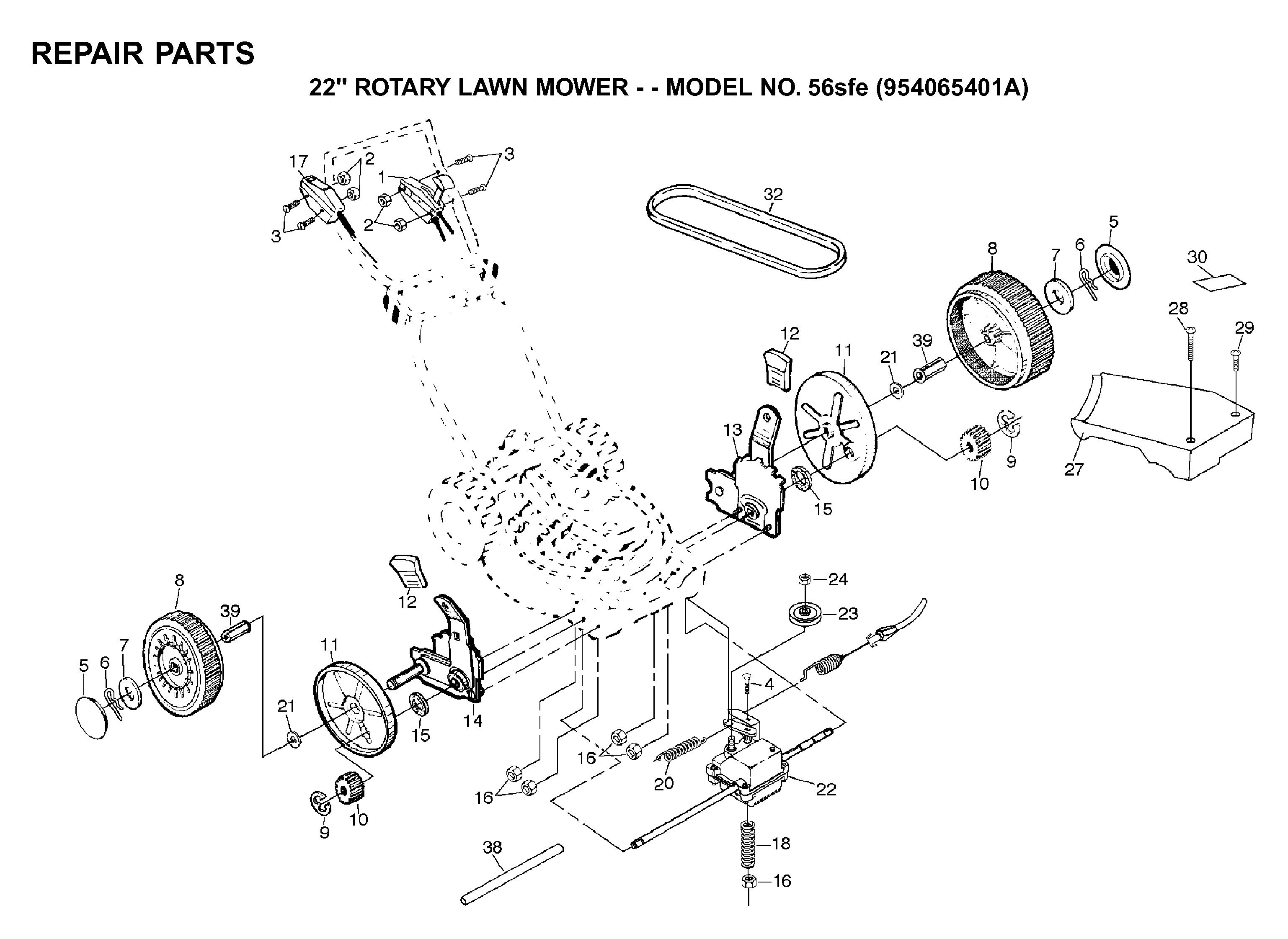 REPAIR PARTS