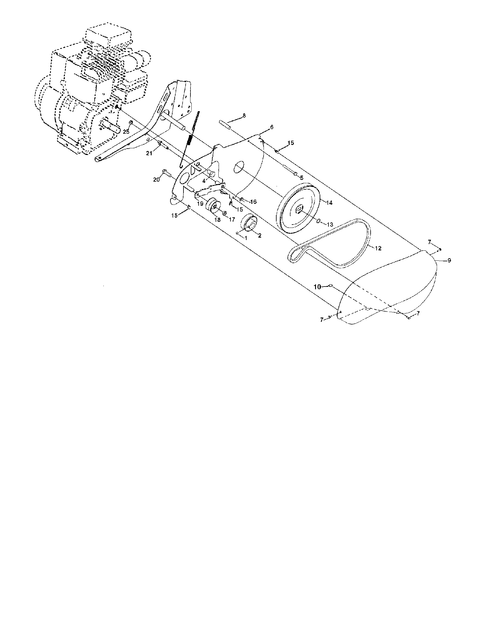 BELT GUARD & PULLEY