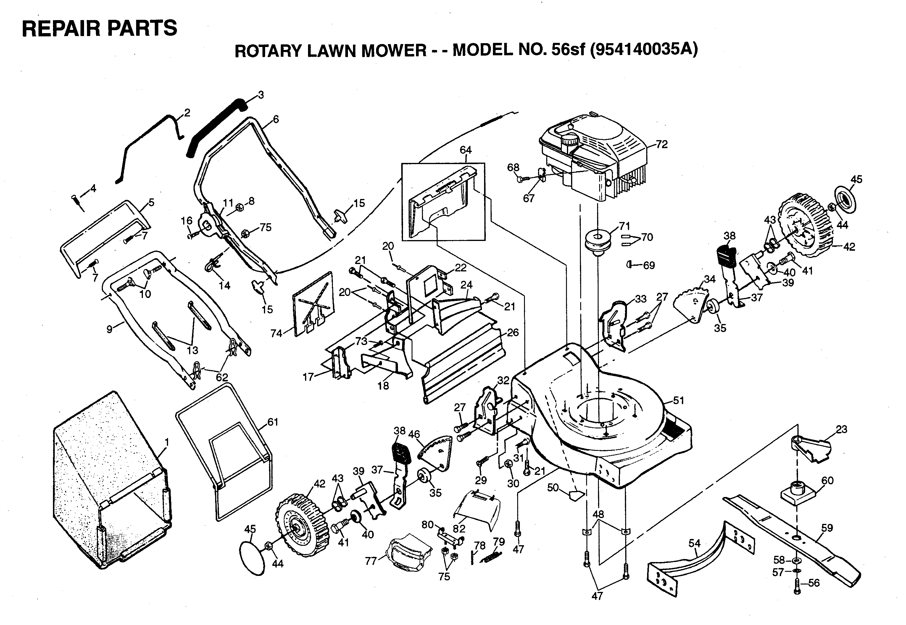 REPAIR PARTS