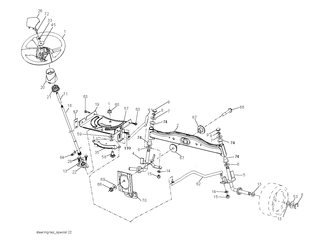 ELECTRONIC & WHEEL MOTOR HOUSING