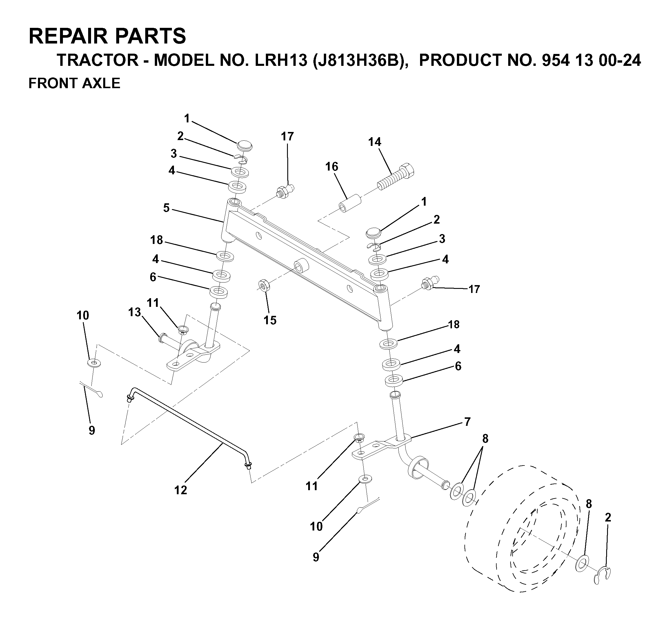 FRONT AXLE 