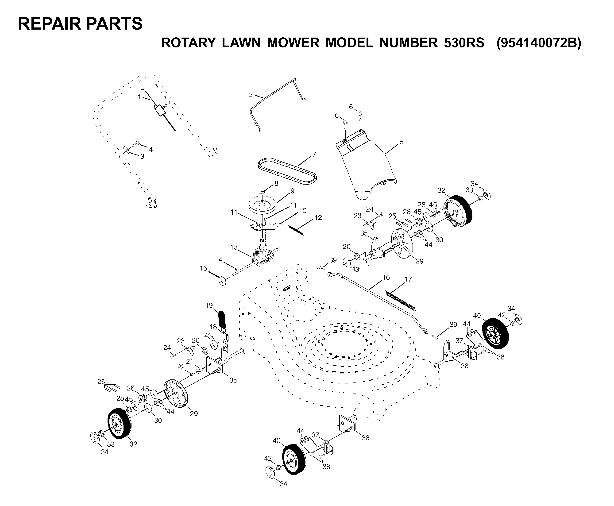 REPAIR PARTS