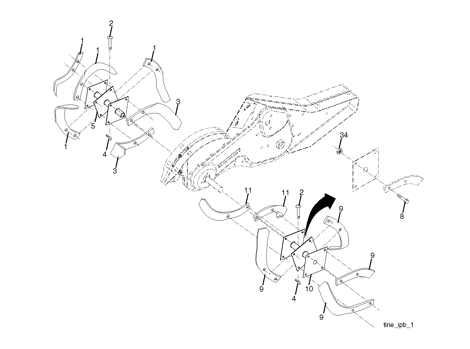 TINE ASSEMBLY