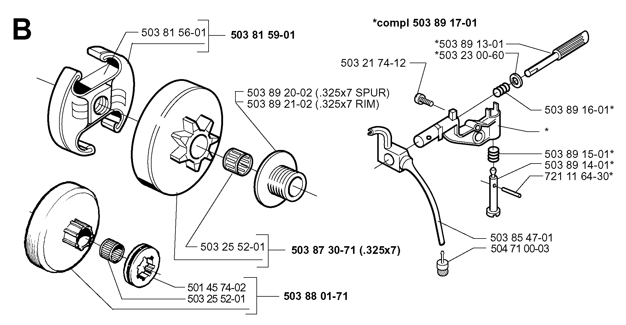 CLUTCH & OIL PUMP