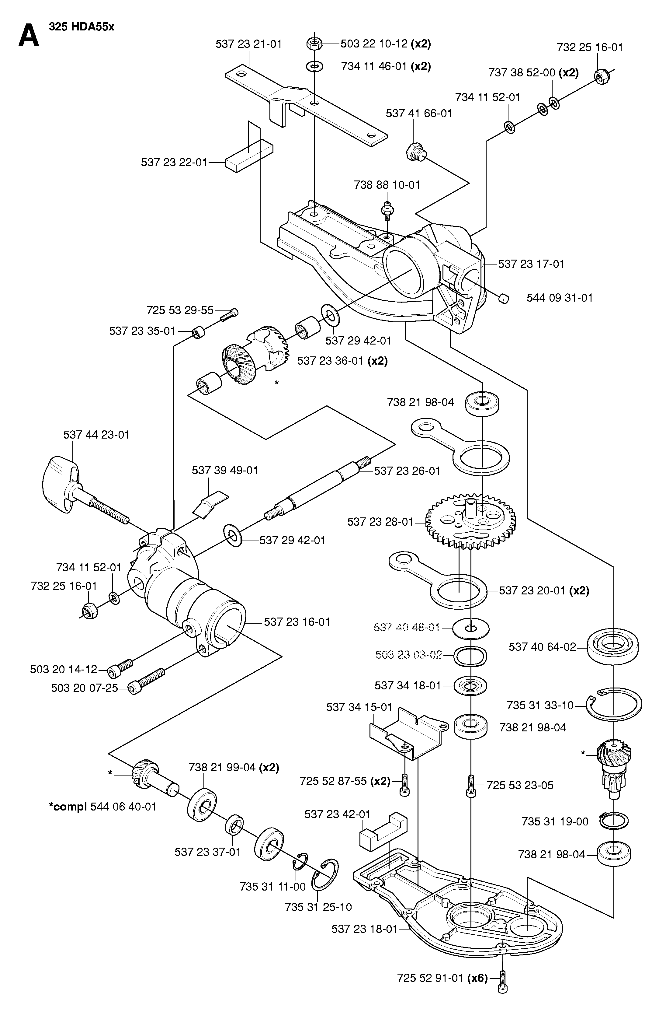 GEAR HOUSING  