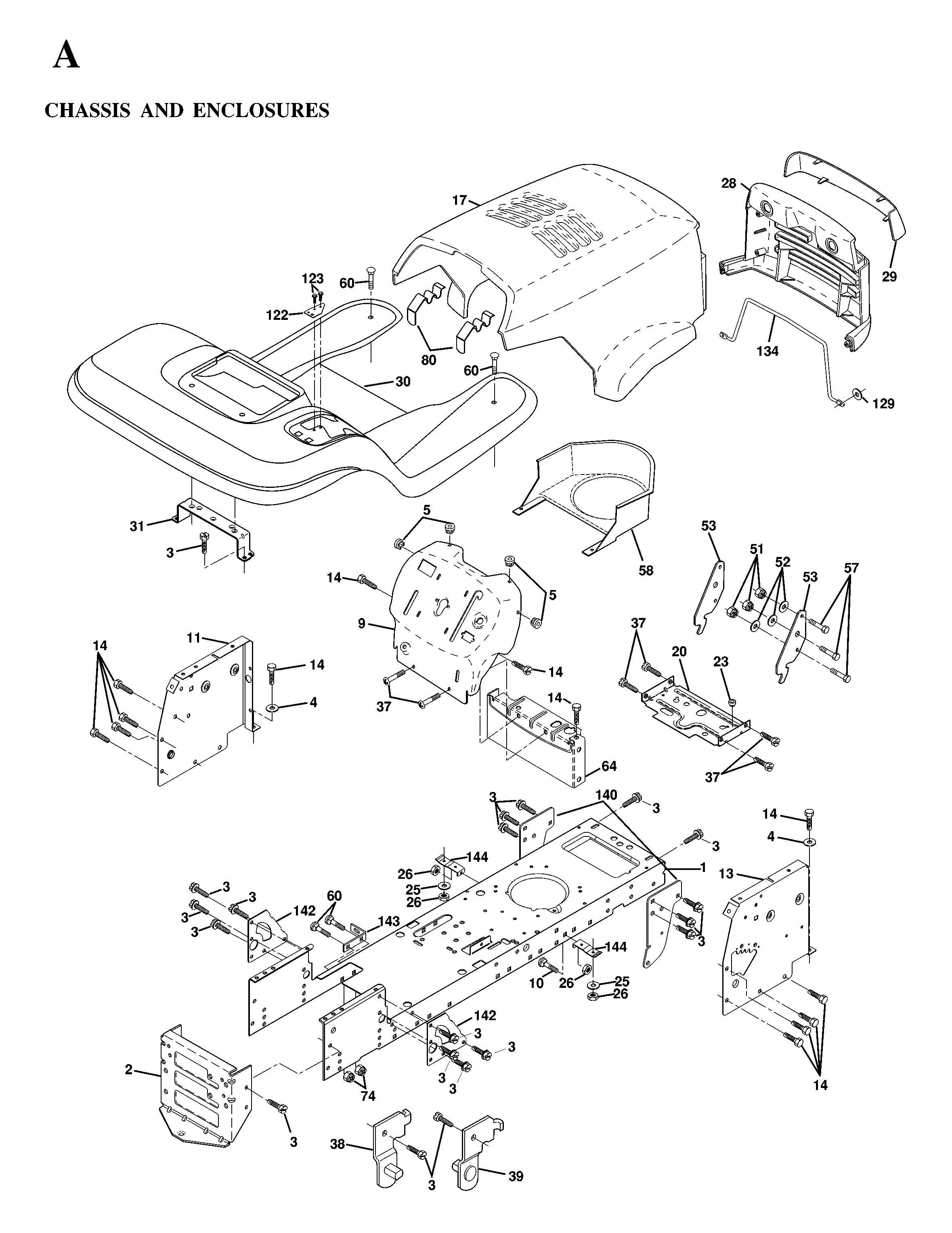 MOWER DECK / CUTTING DECK