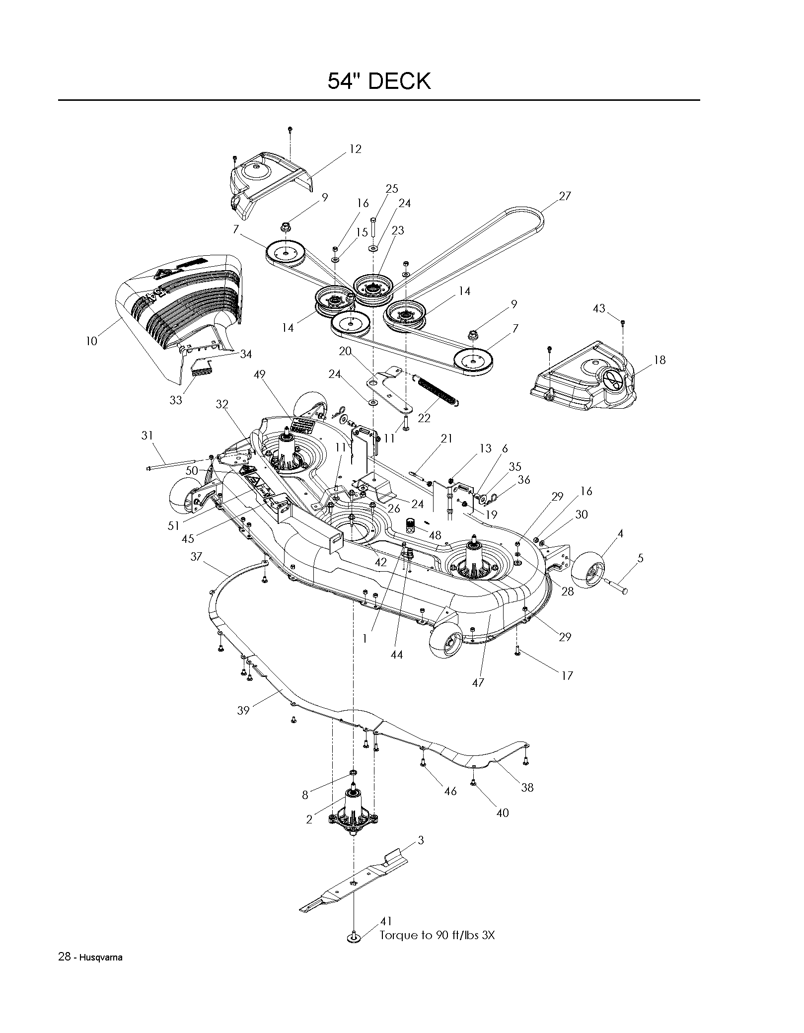 MOWER DECK / CUTTING DECK