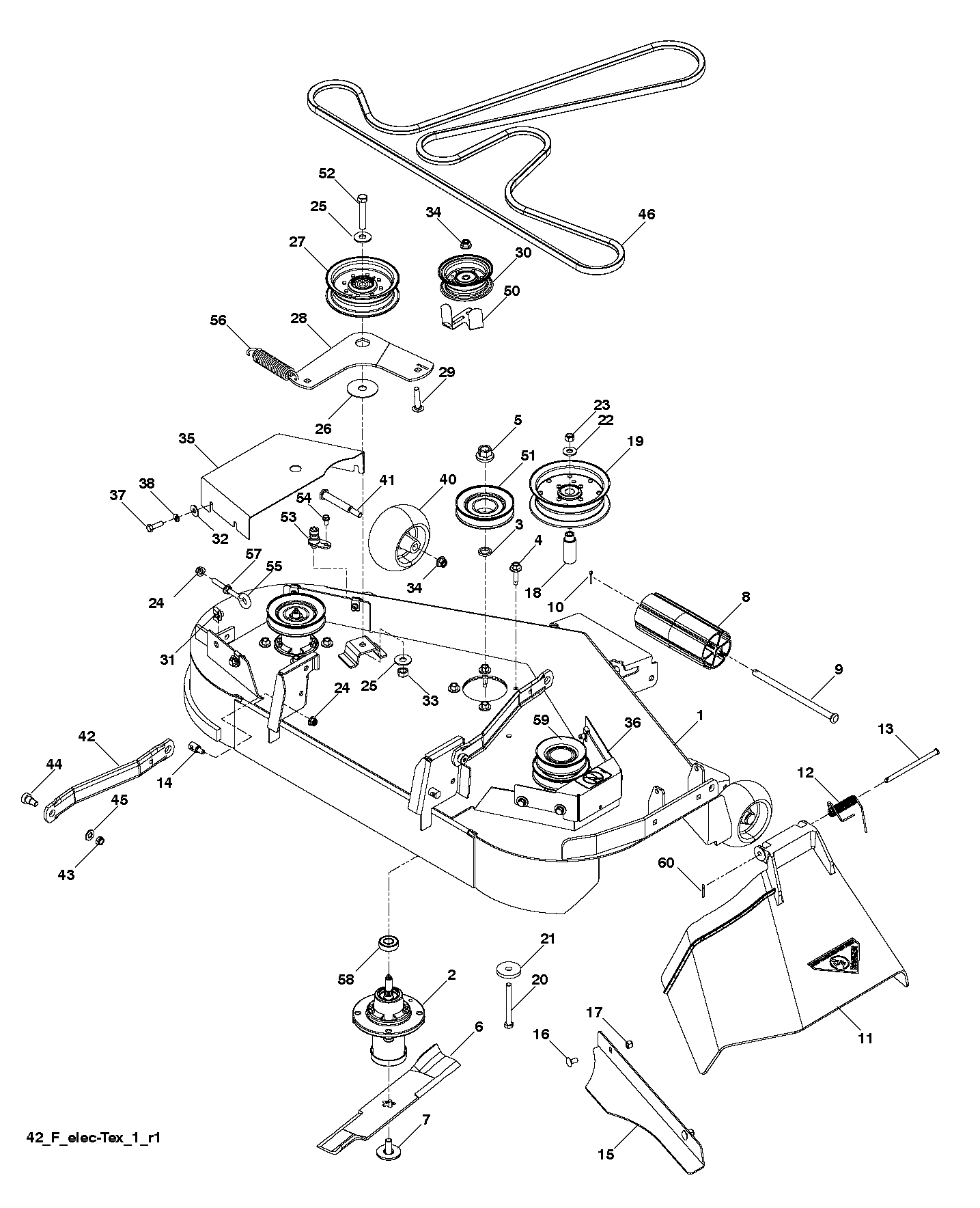 MOWER DECK / CUTTING DECK