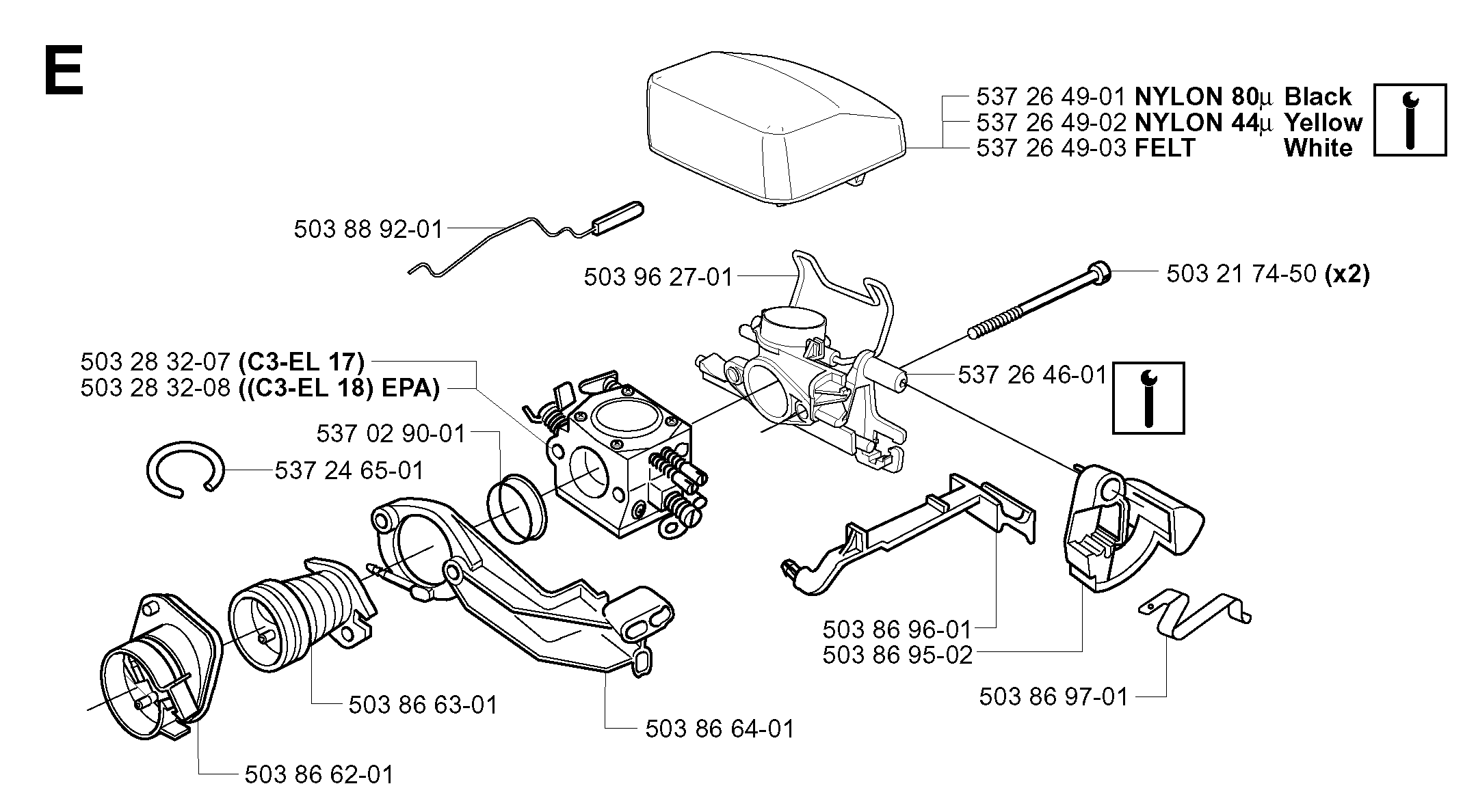CARBURETOR & AIR FILTER