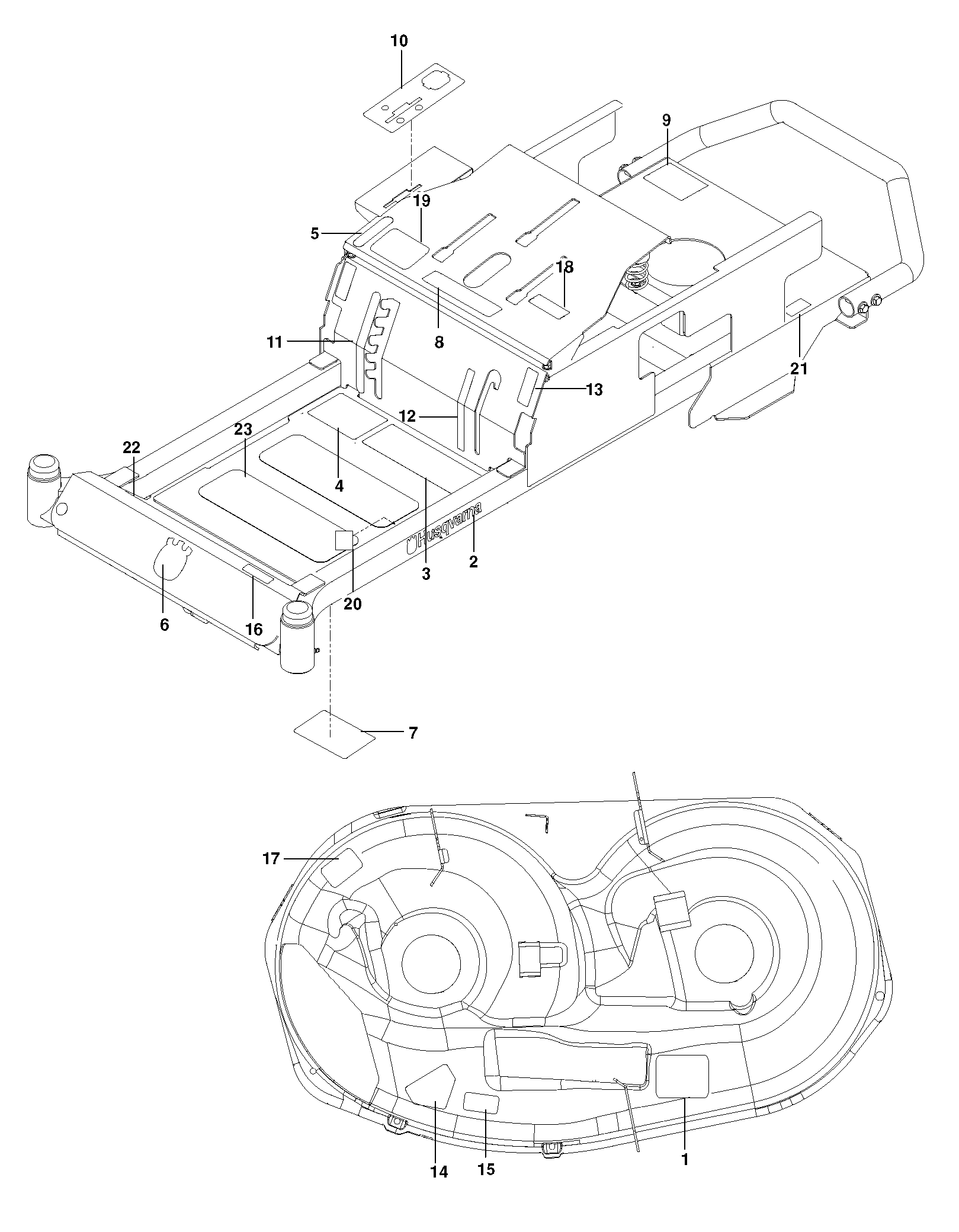 MOWER DECK / CUTTING DECK