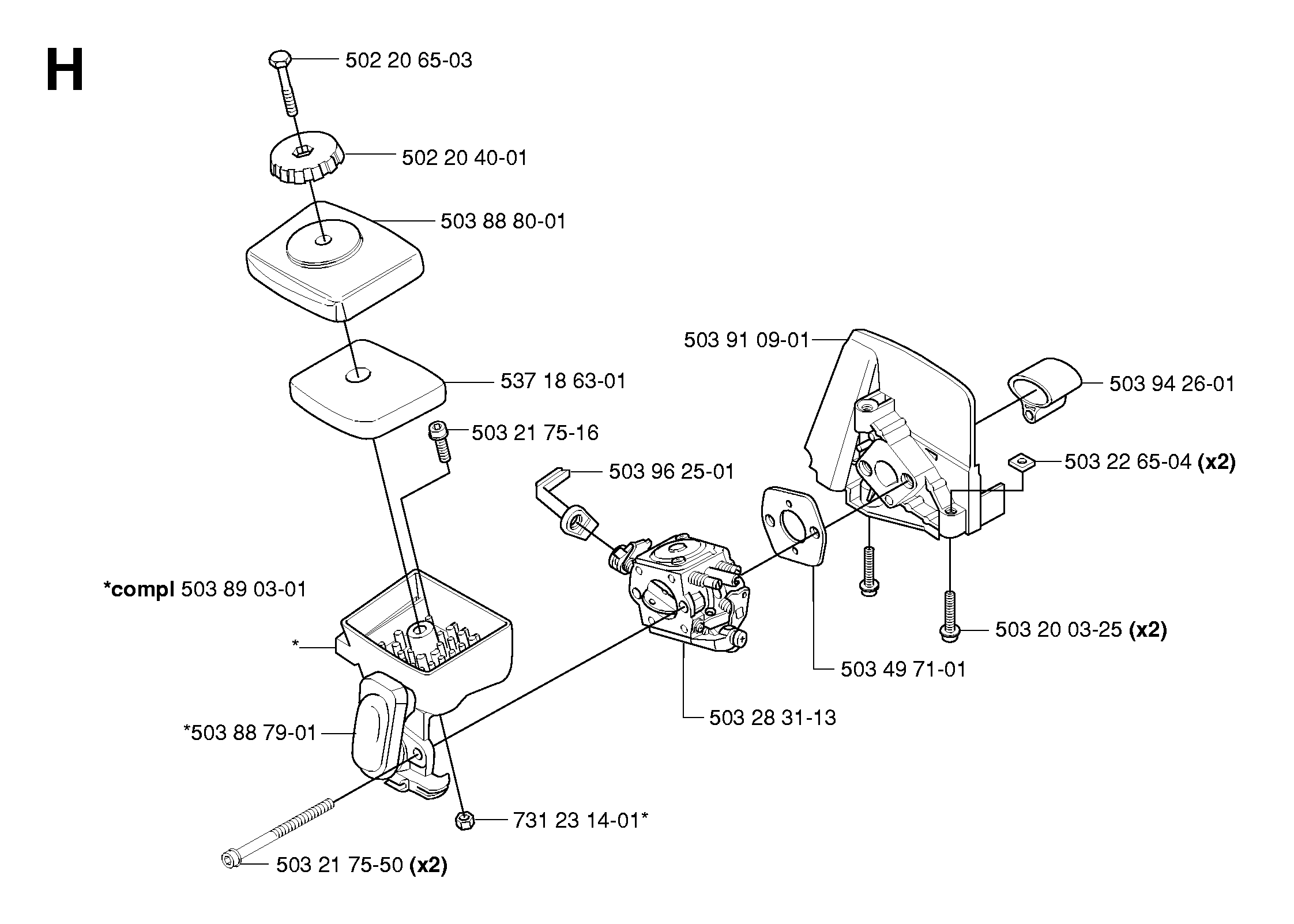 CARBURETOR & AIR FILTER