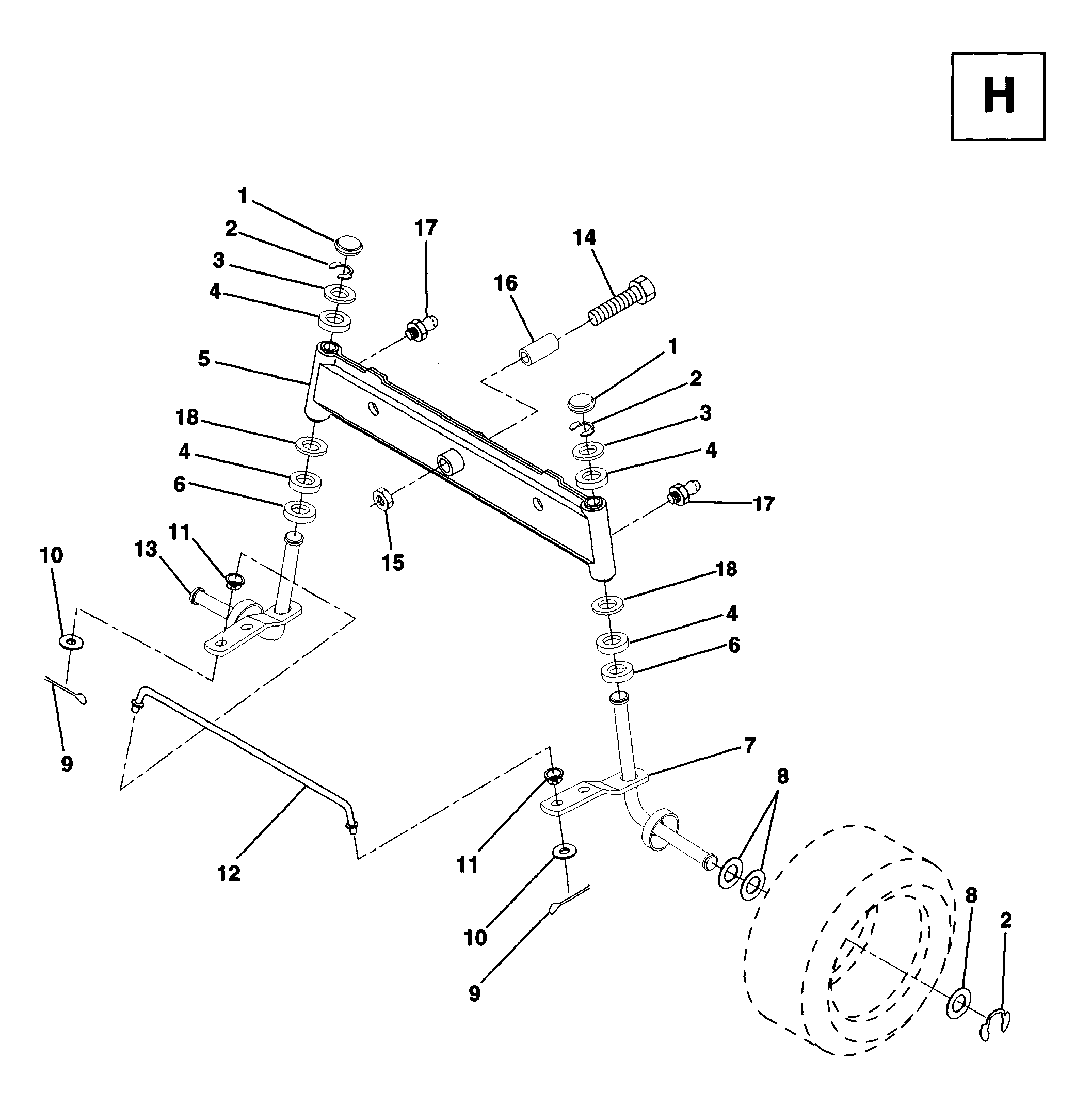 FRONT AXLE 
