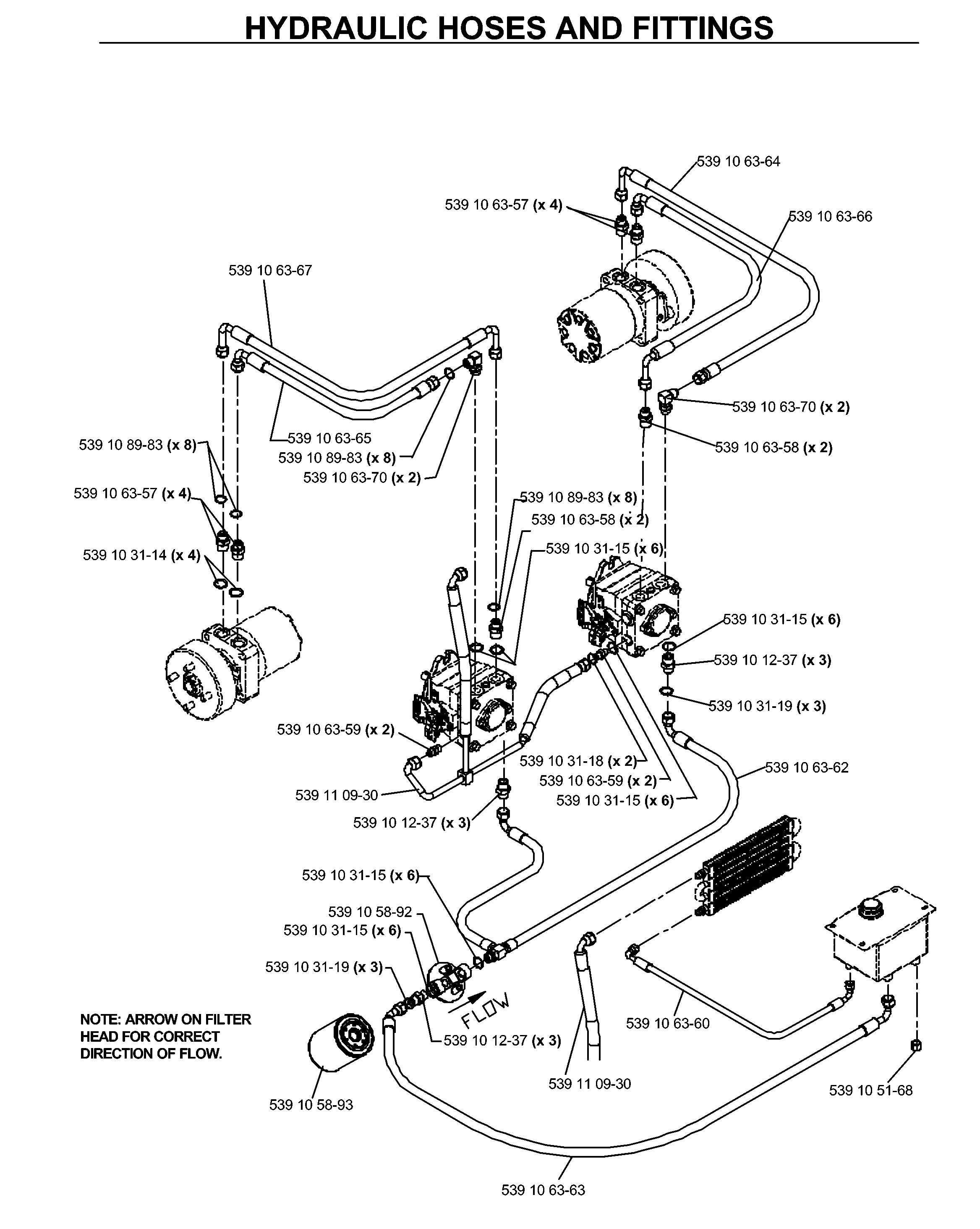 HYDRAULIC PUMP - MOTOR