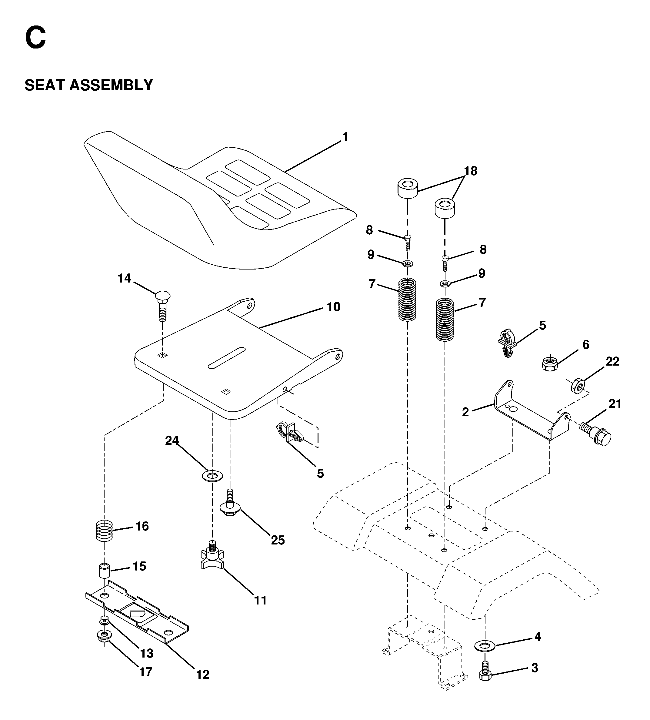 MOWER DECK / CUTTING DECK