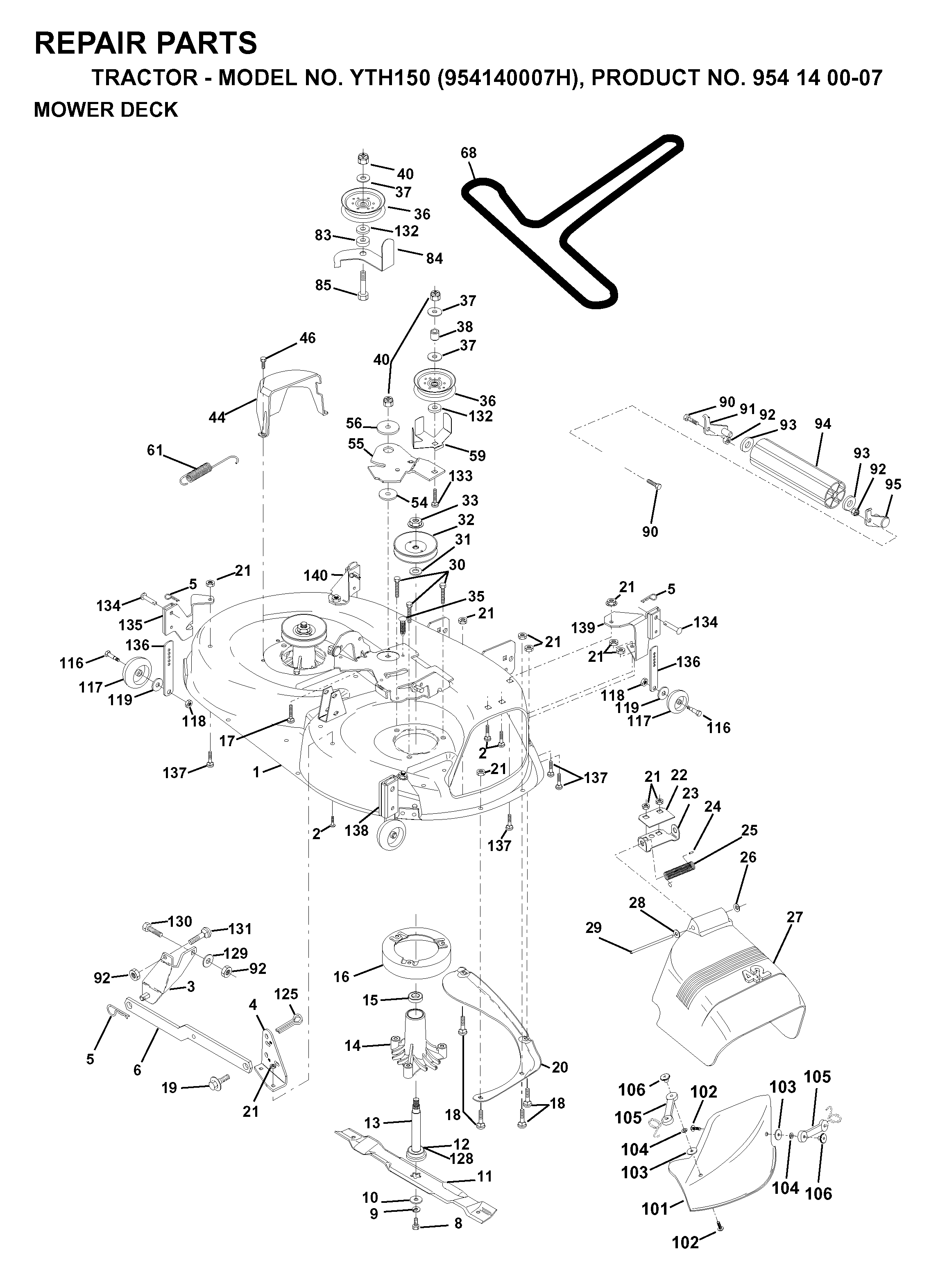 MOWER DECK / CUTTING DECK