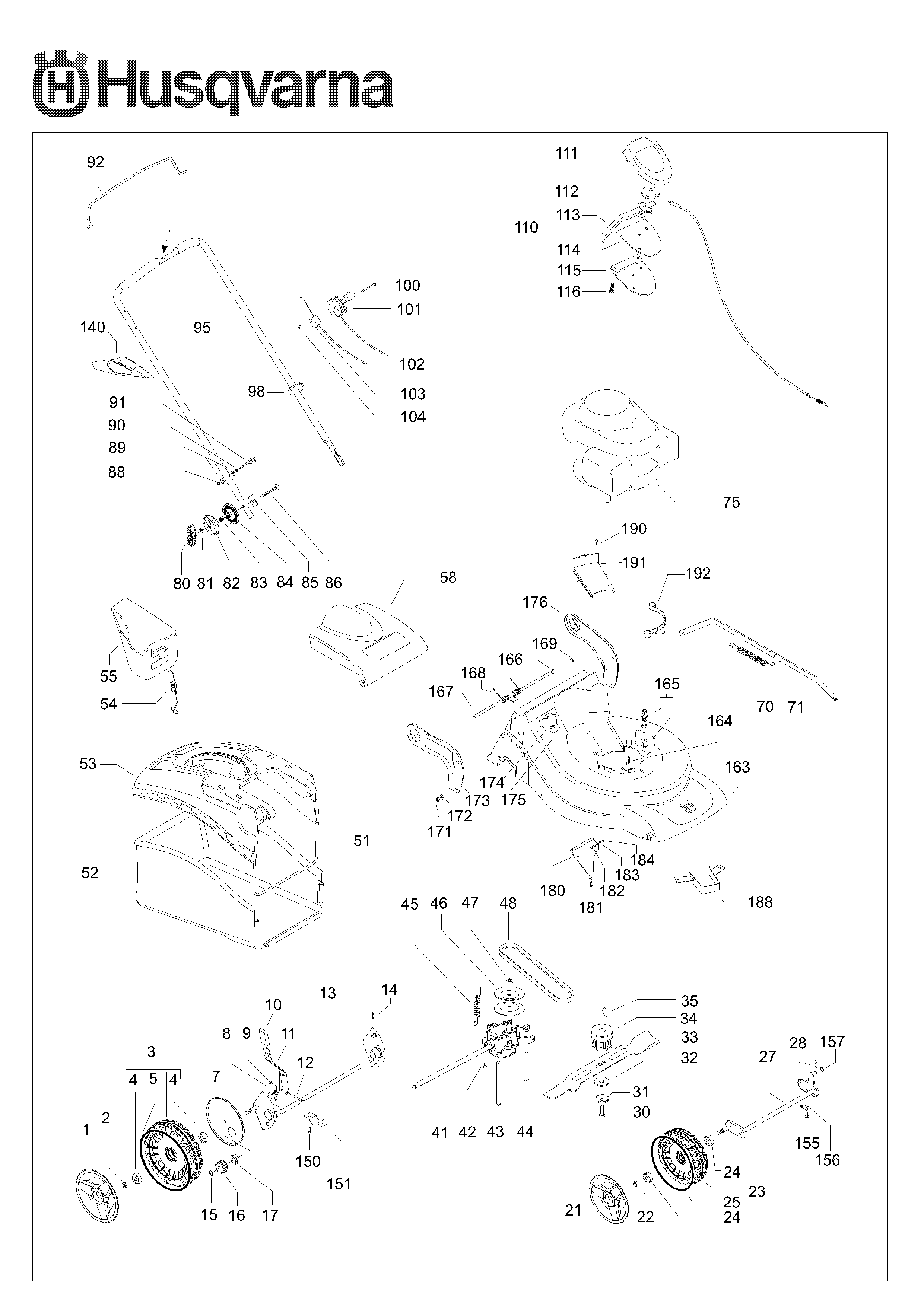 MOWER DECK / CUTTING DECK