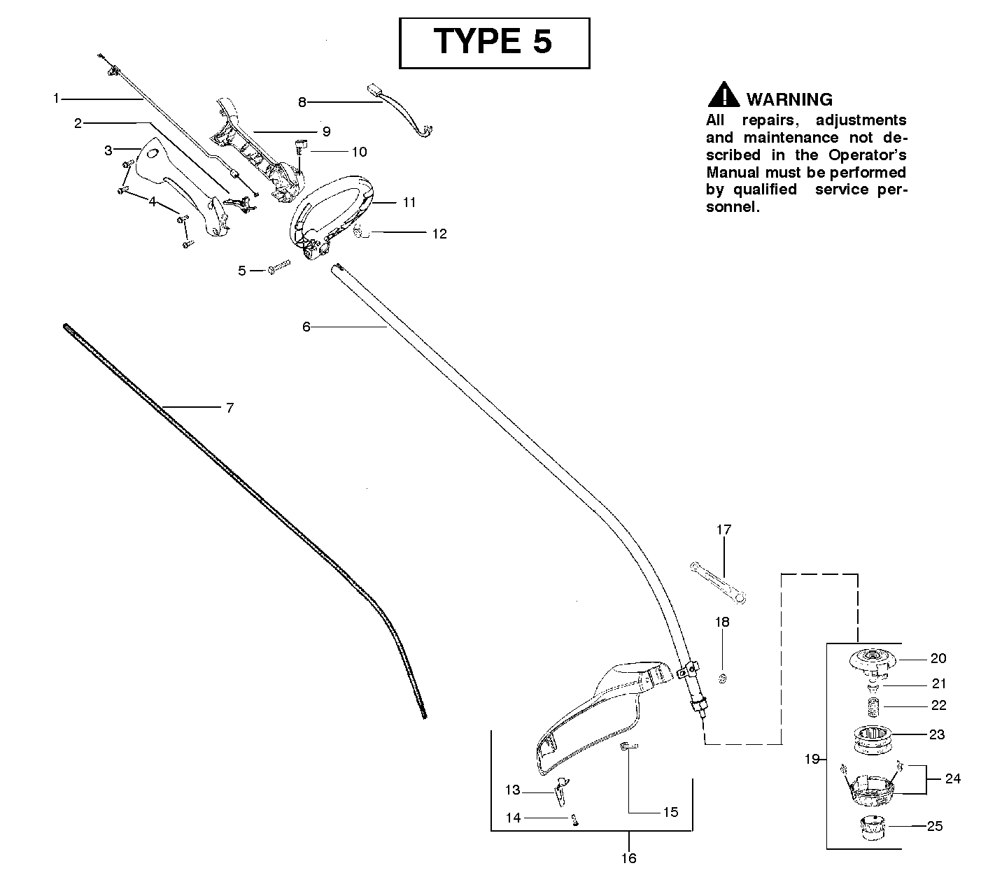 SHAFT & HANDLE