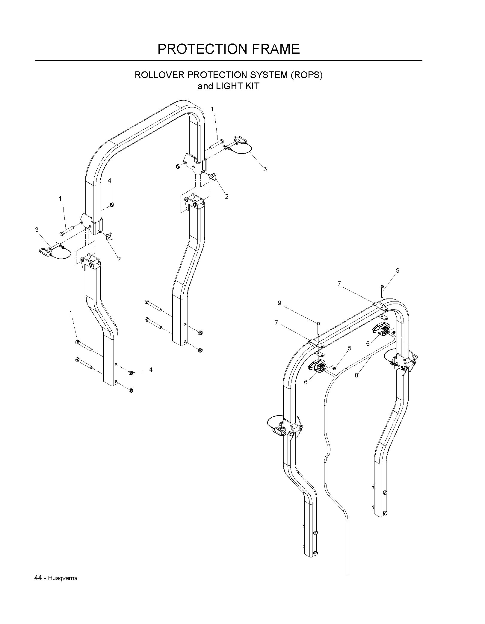 PROTECTION FRAME