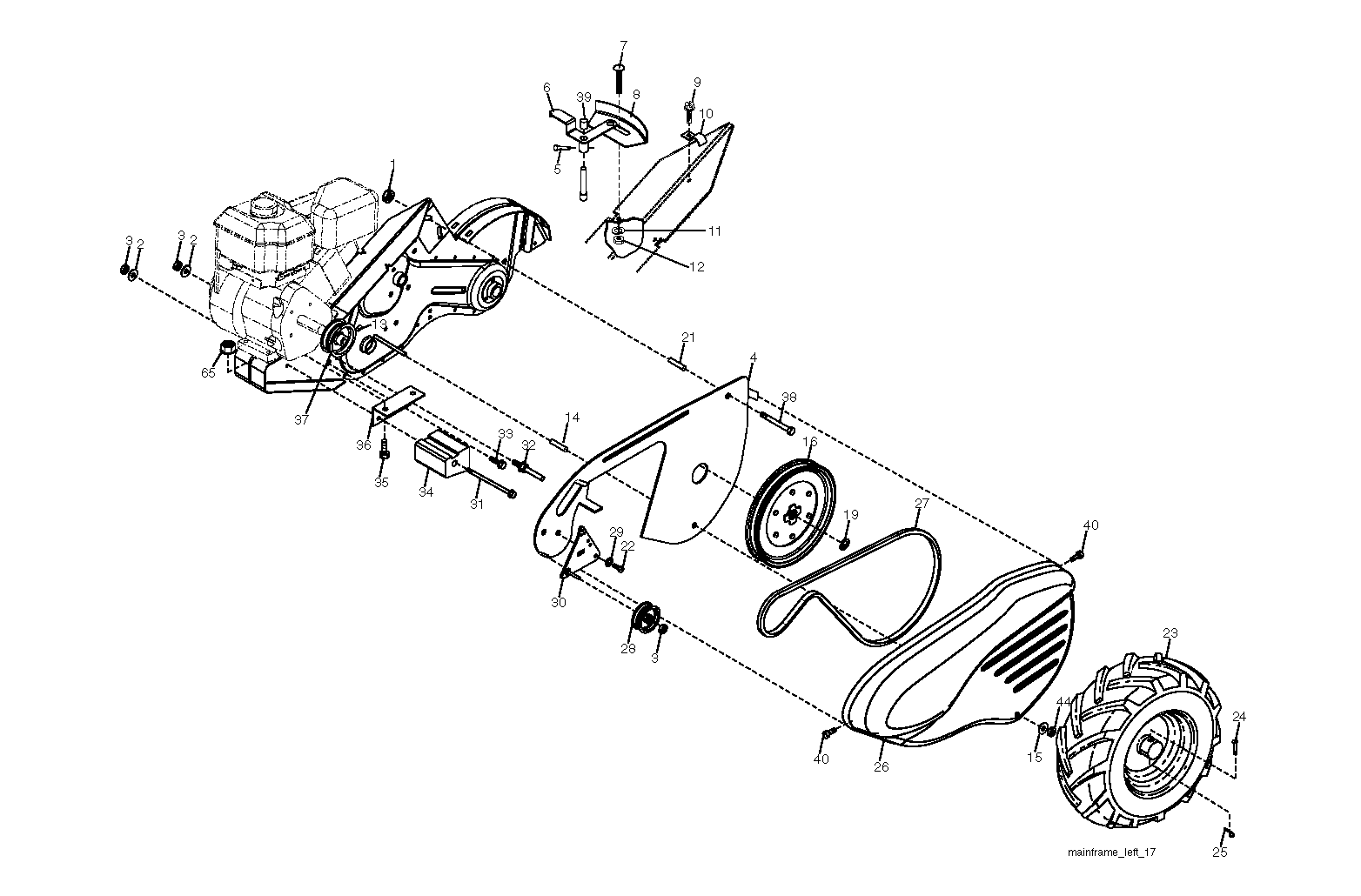 MOWER DECK / CUTTING DECK