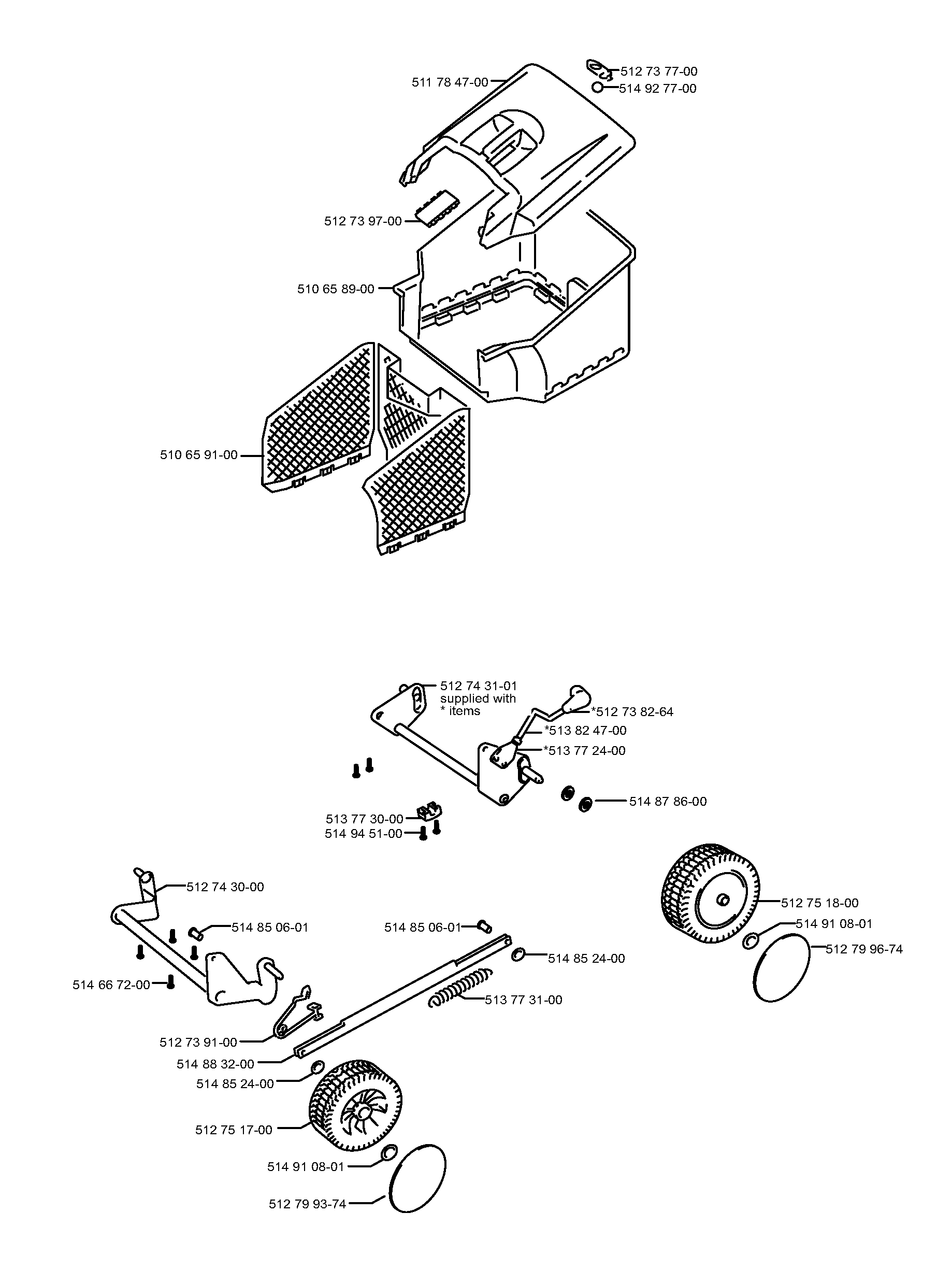 WHEEL & DEPTH STAKE ASSEMBLY