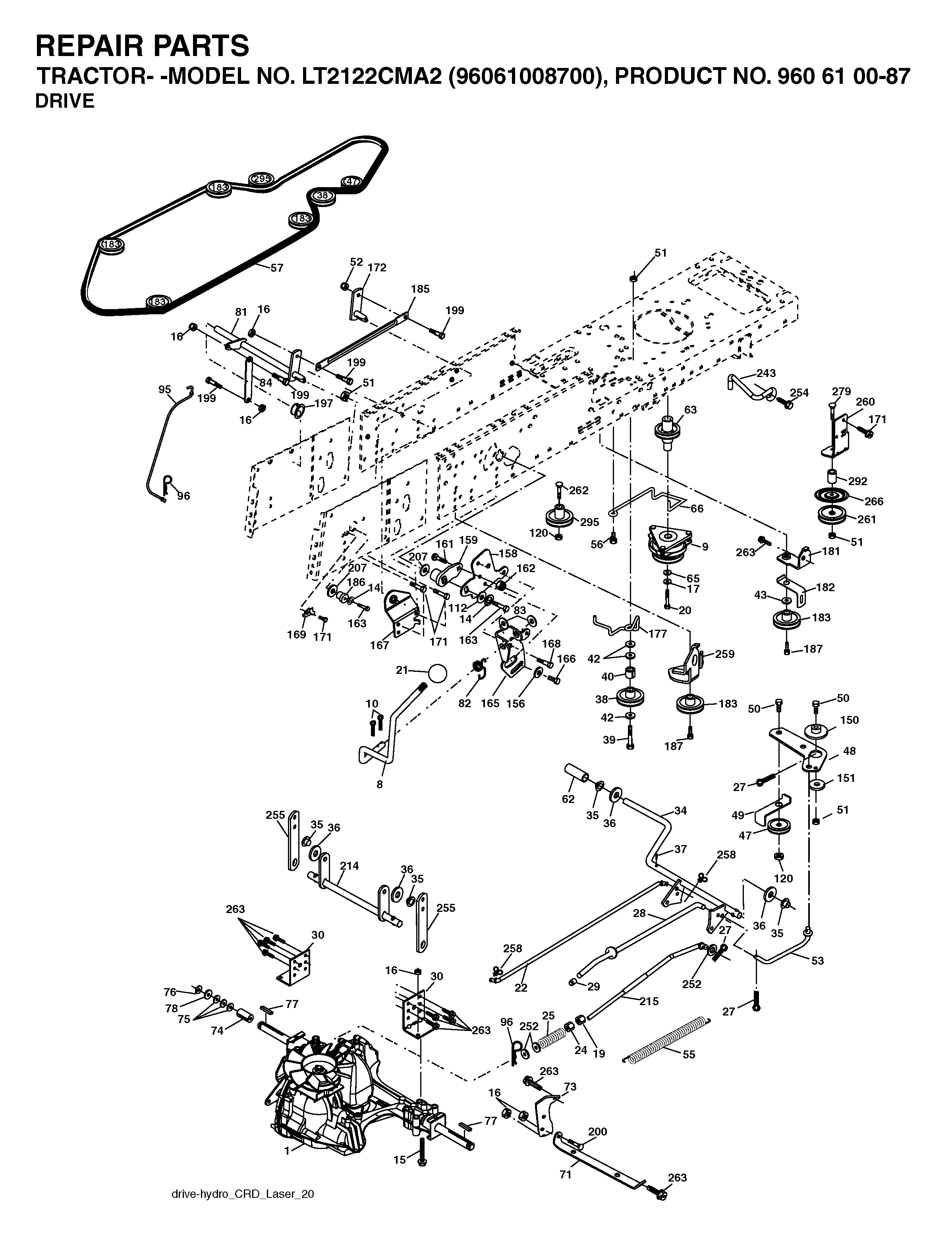 MOWER LIFT / DECK LIFT