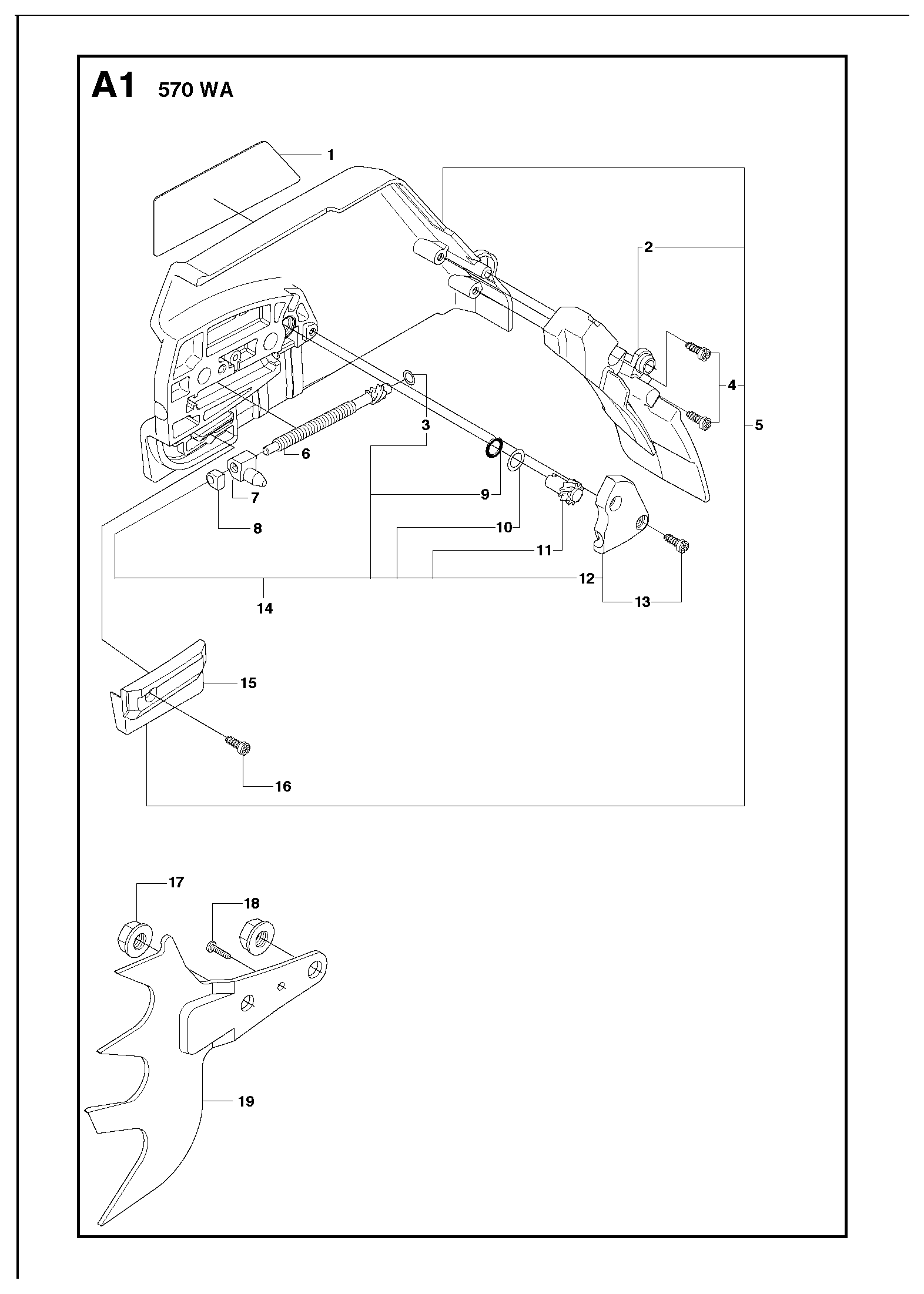 MOWER LIFT / DECK LIFT