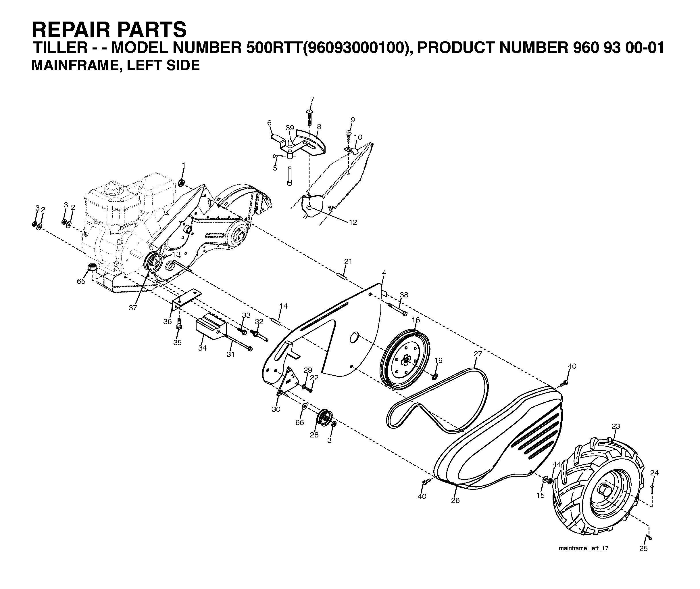 FRONT AXEL