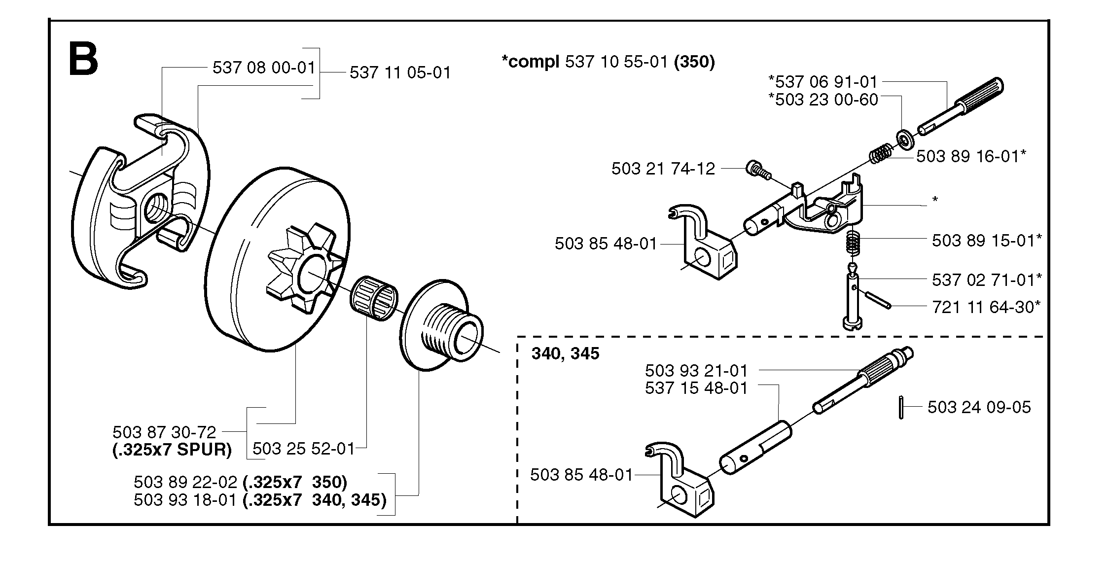 CLUTCH & OIL PUMP