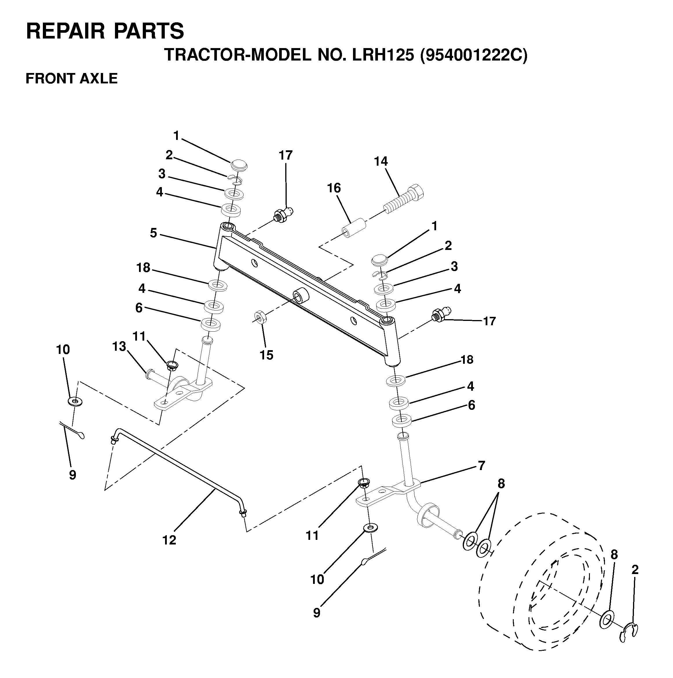 FRONT AXLE 
