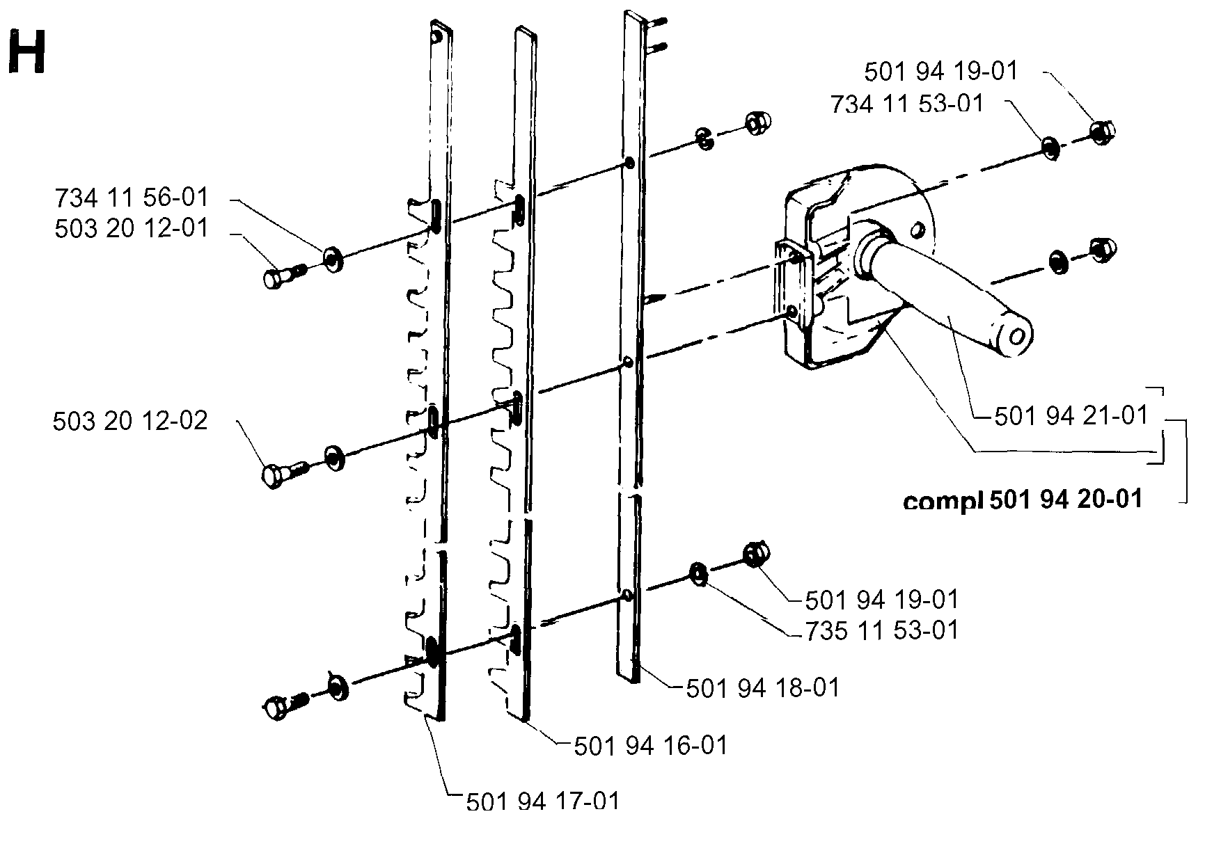 FRONT AXEL