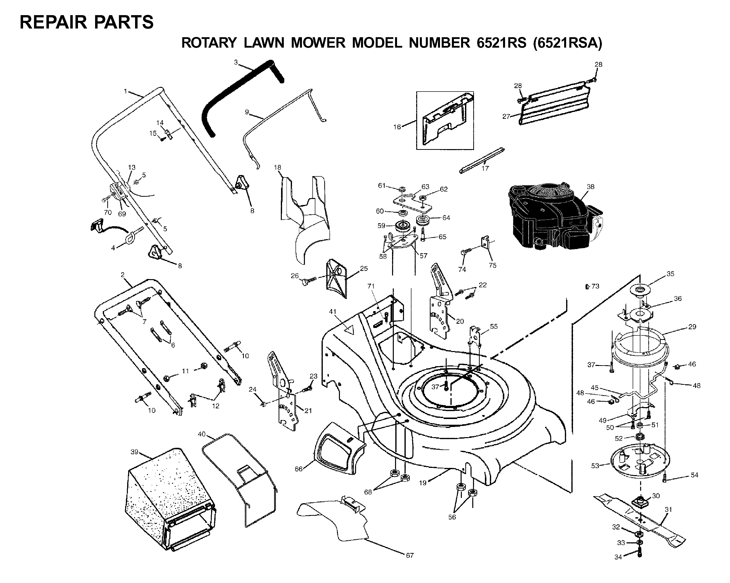 REPAIR PARTS