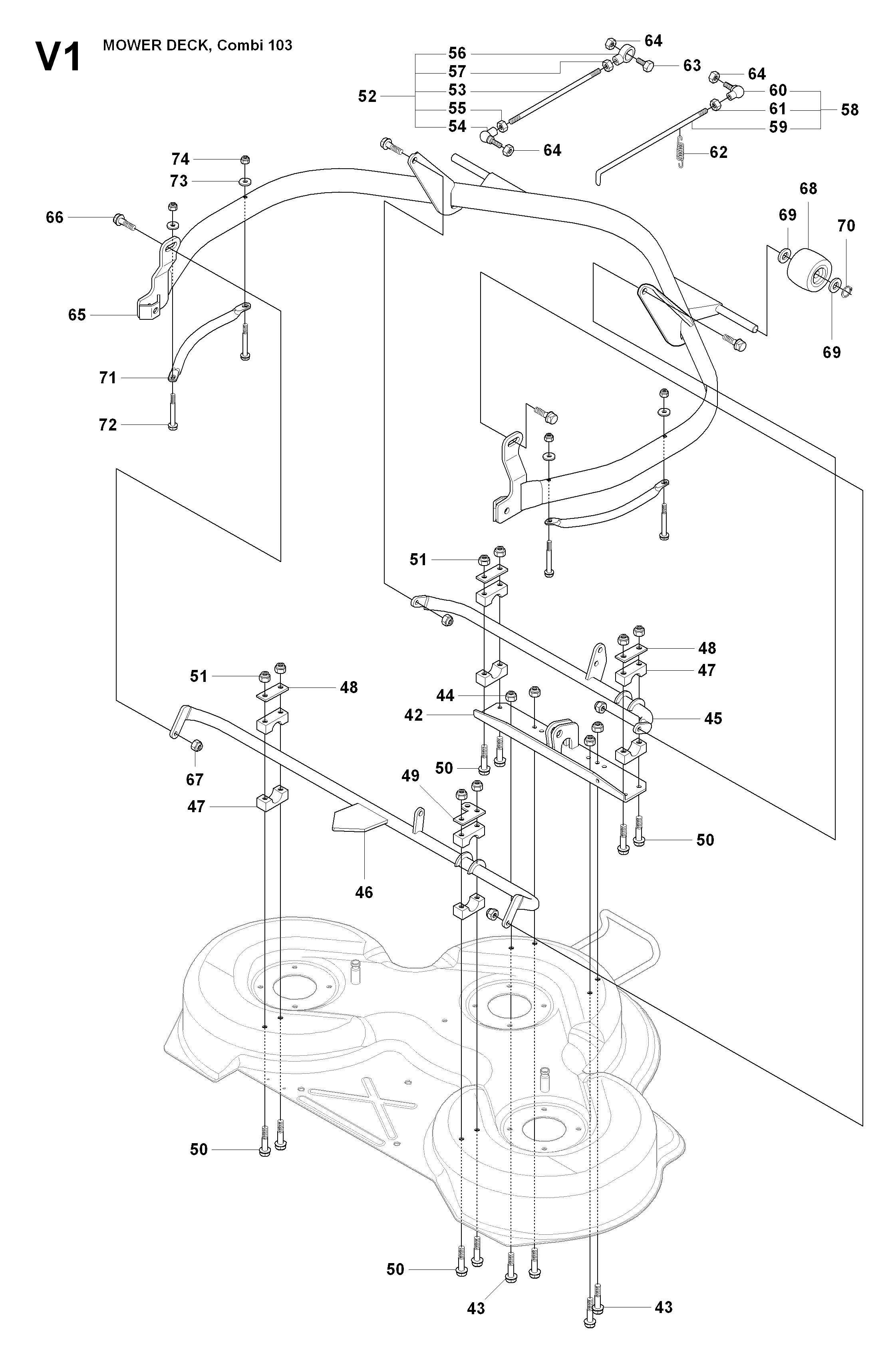 MOWER LIFT / DECK LIFT