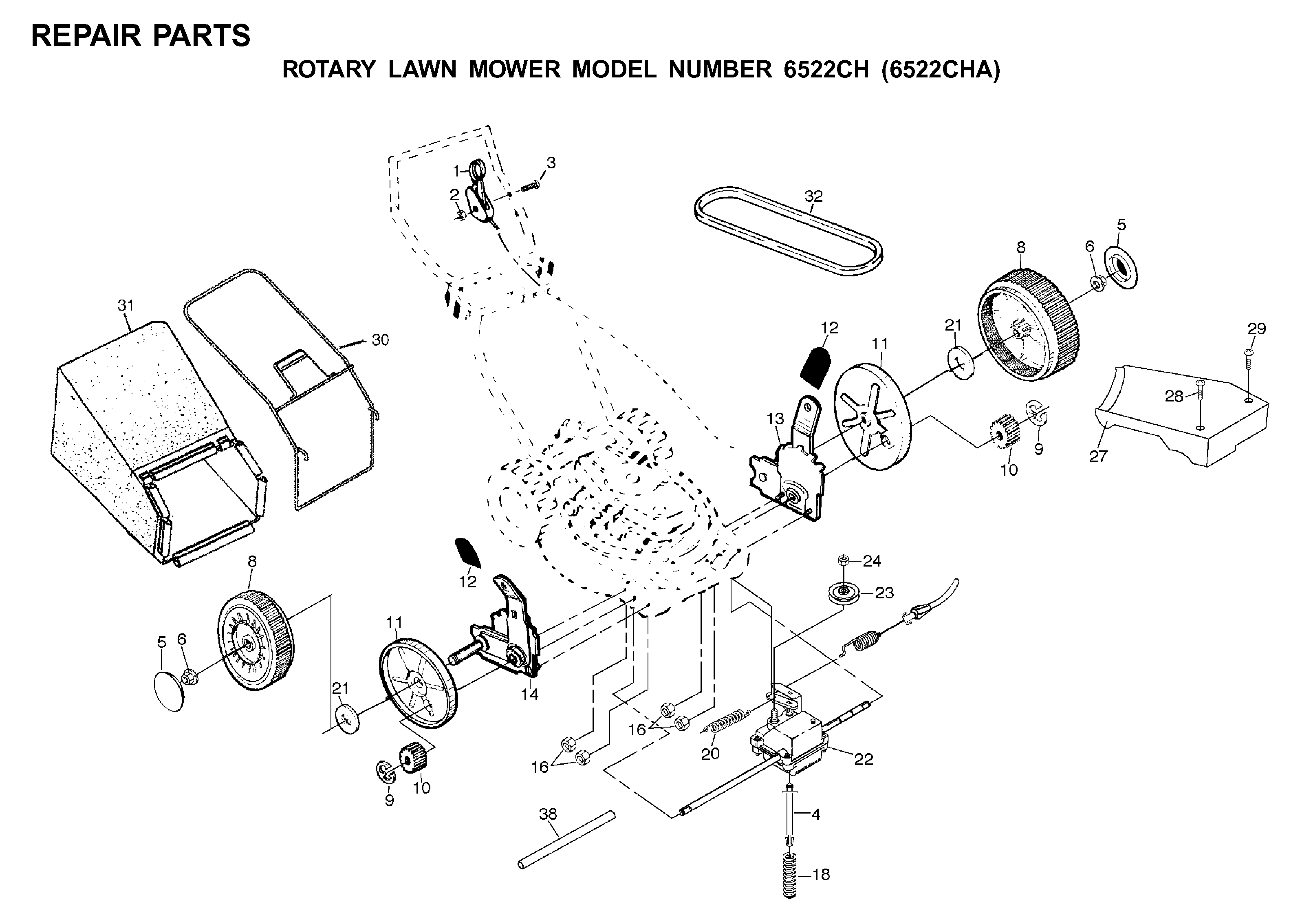 REPAIR PARTS